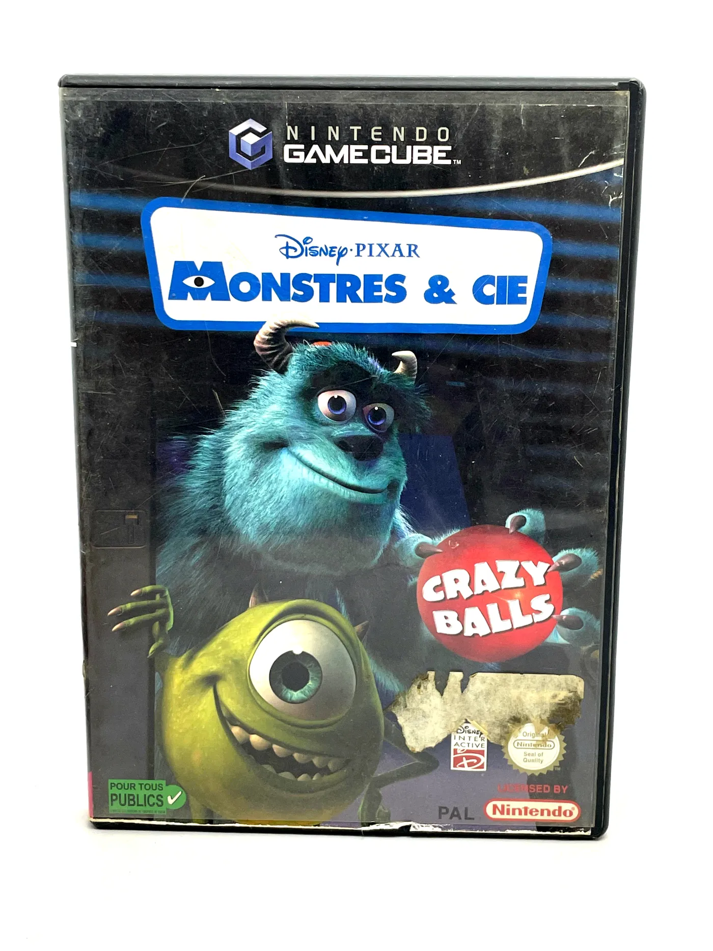 Monsters Inc Scream Arena Nintendo GameCube