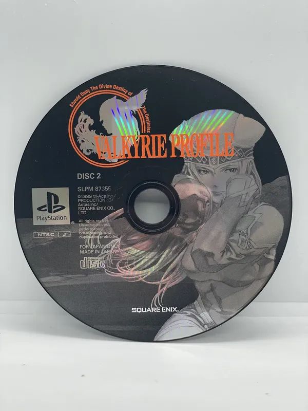 Valkyrie Profile Sony Playstation PS1 US NTSC