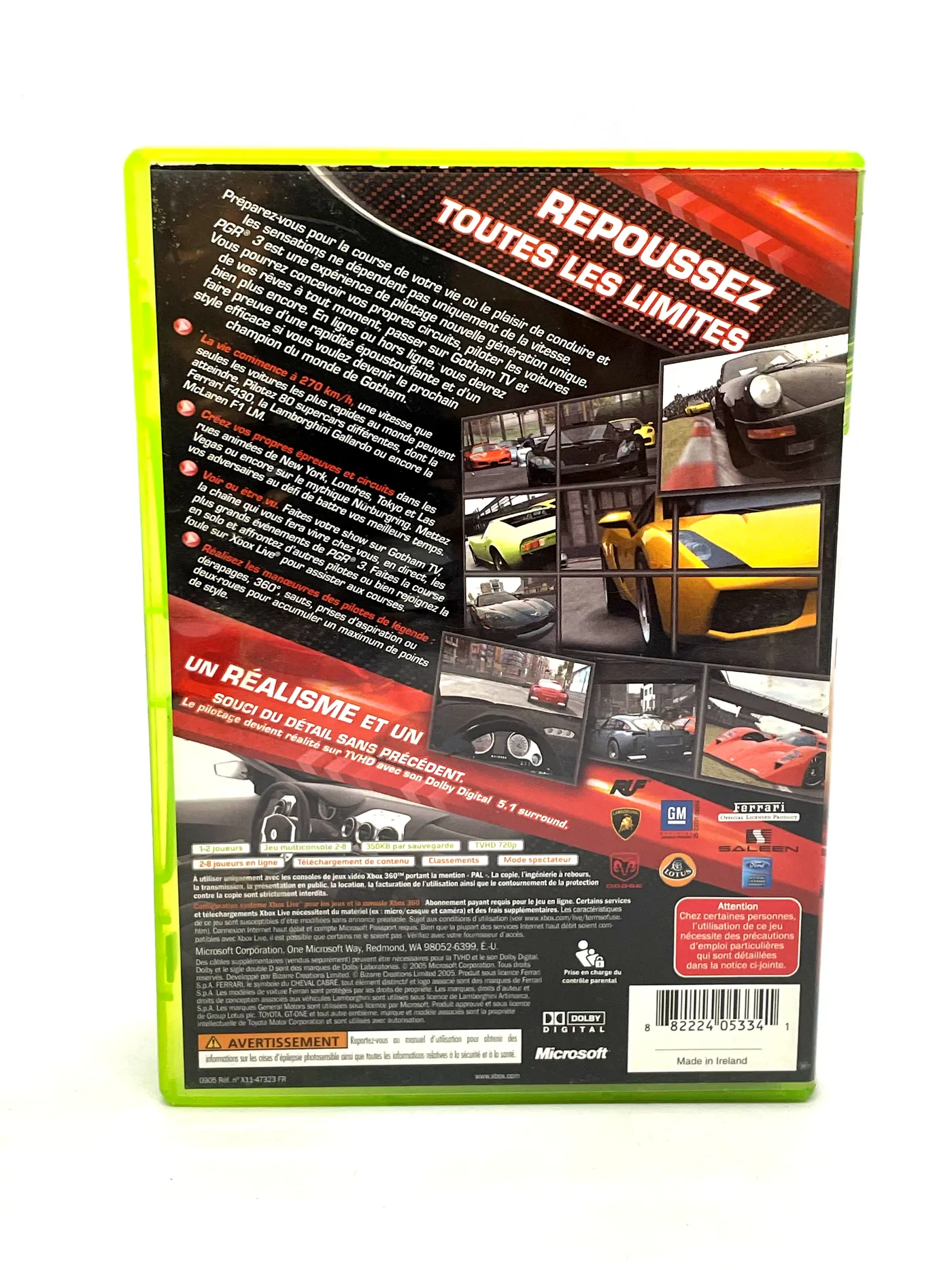 Project Gotham Racing 3 Xbox 360