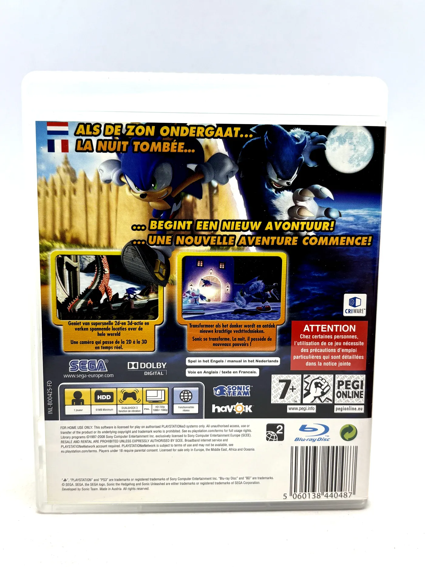 Sonic Unleashed PS3