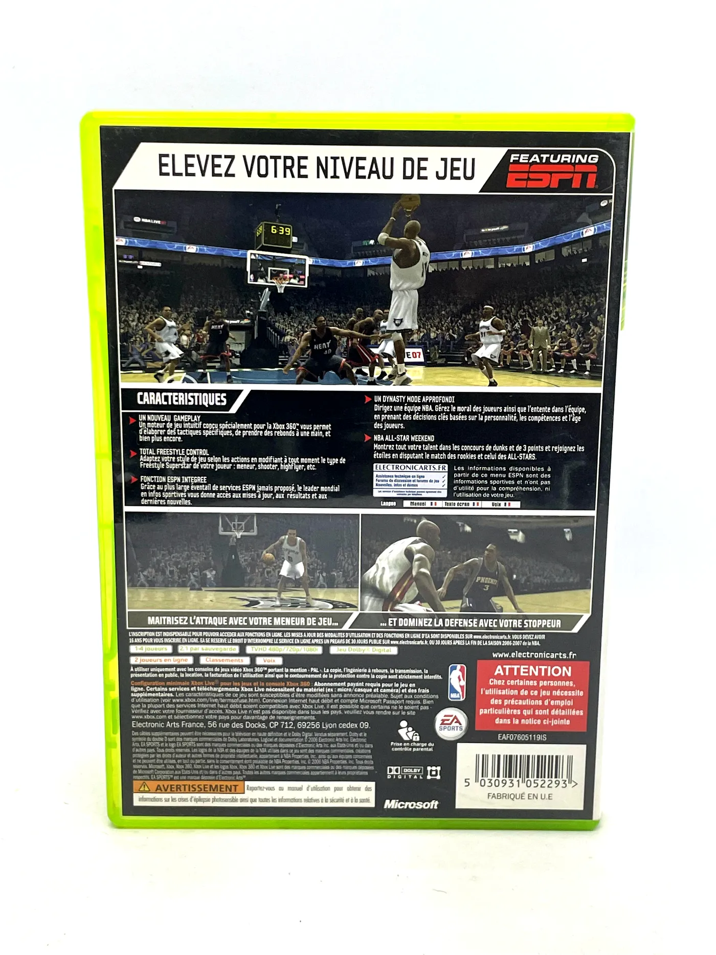 NBA Live 07 Xbox 360