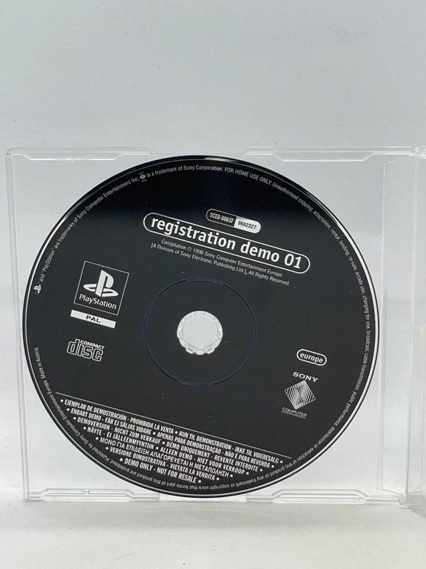 CD Demo PlayStation 1 Total Play, PAL, Bon état, Fonctionne Parfaitement, Jeu D'action Aventure