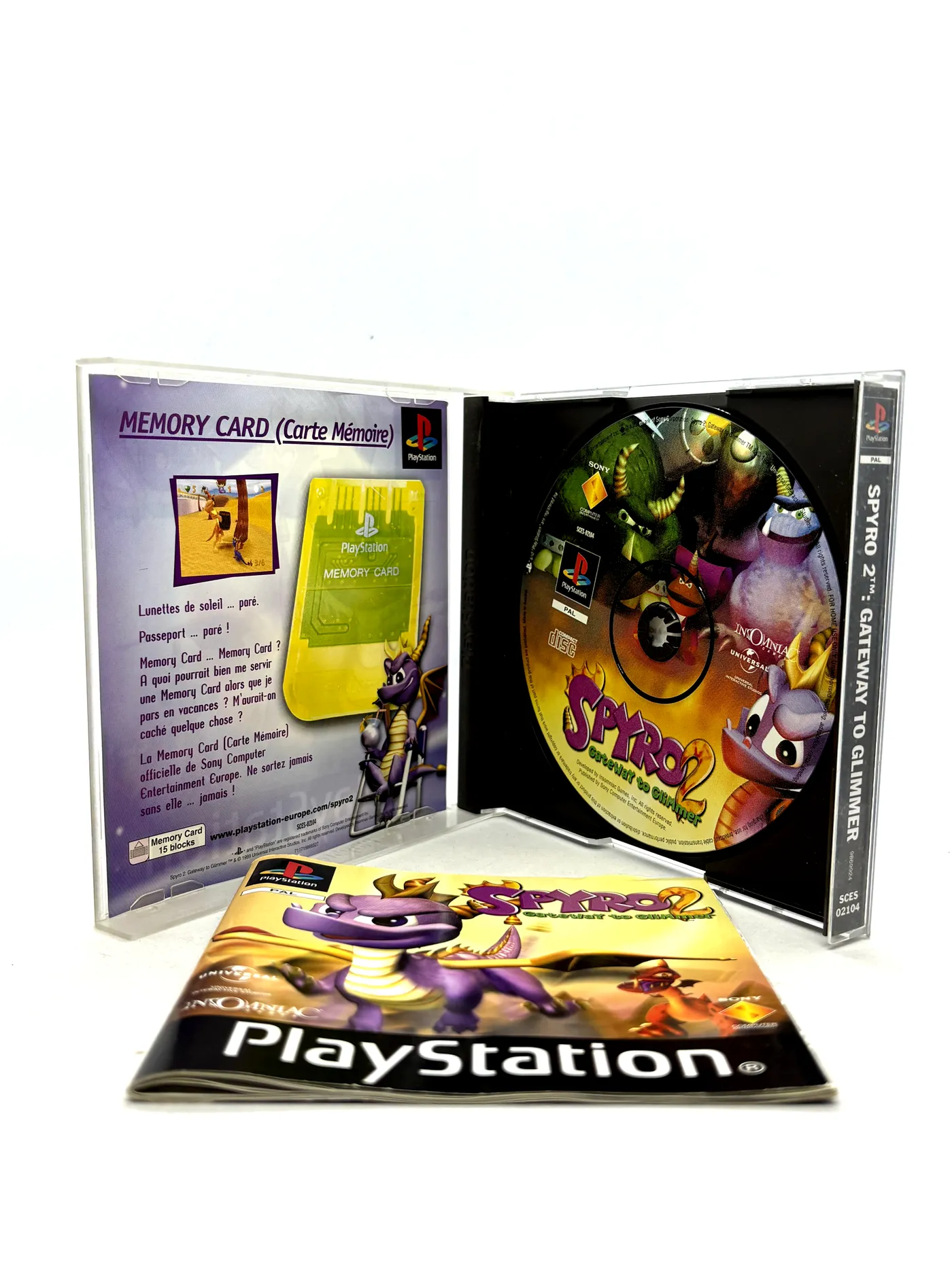 Spyro 2 Gateway to Glimmer PS1 PSX