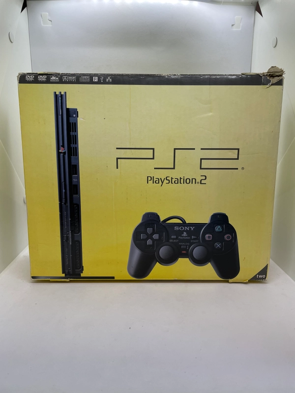 PlayStation 2 Slim SCPH-70004 Console + Box Set - PlayStation 2 ...