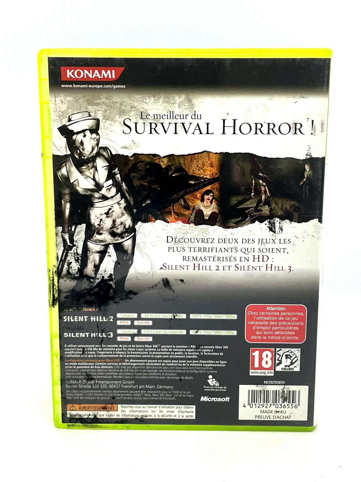 Silent Hill HD Collection Xbox 360