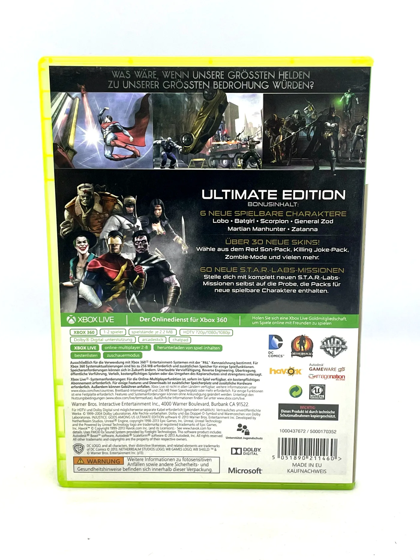 Injustice Ultimate Edition Xbox 360
