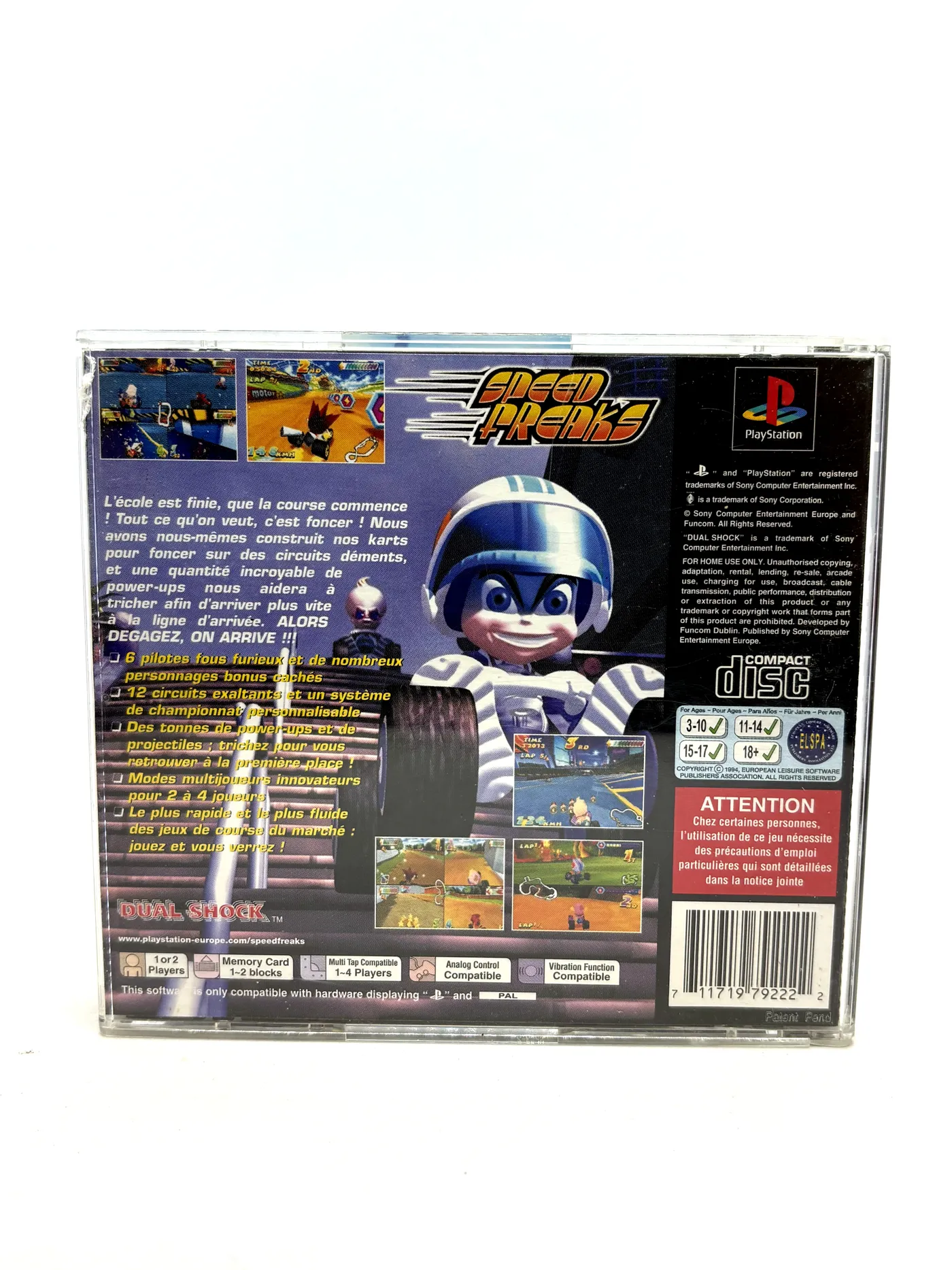 Speed Freaks PS1 PSX