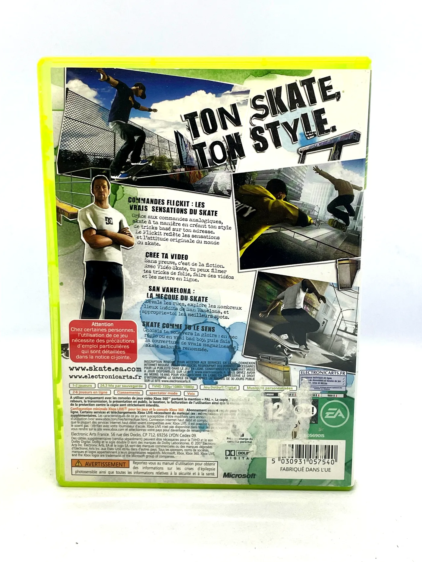 Skate Xbox 360
