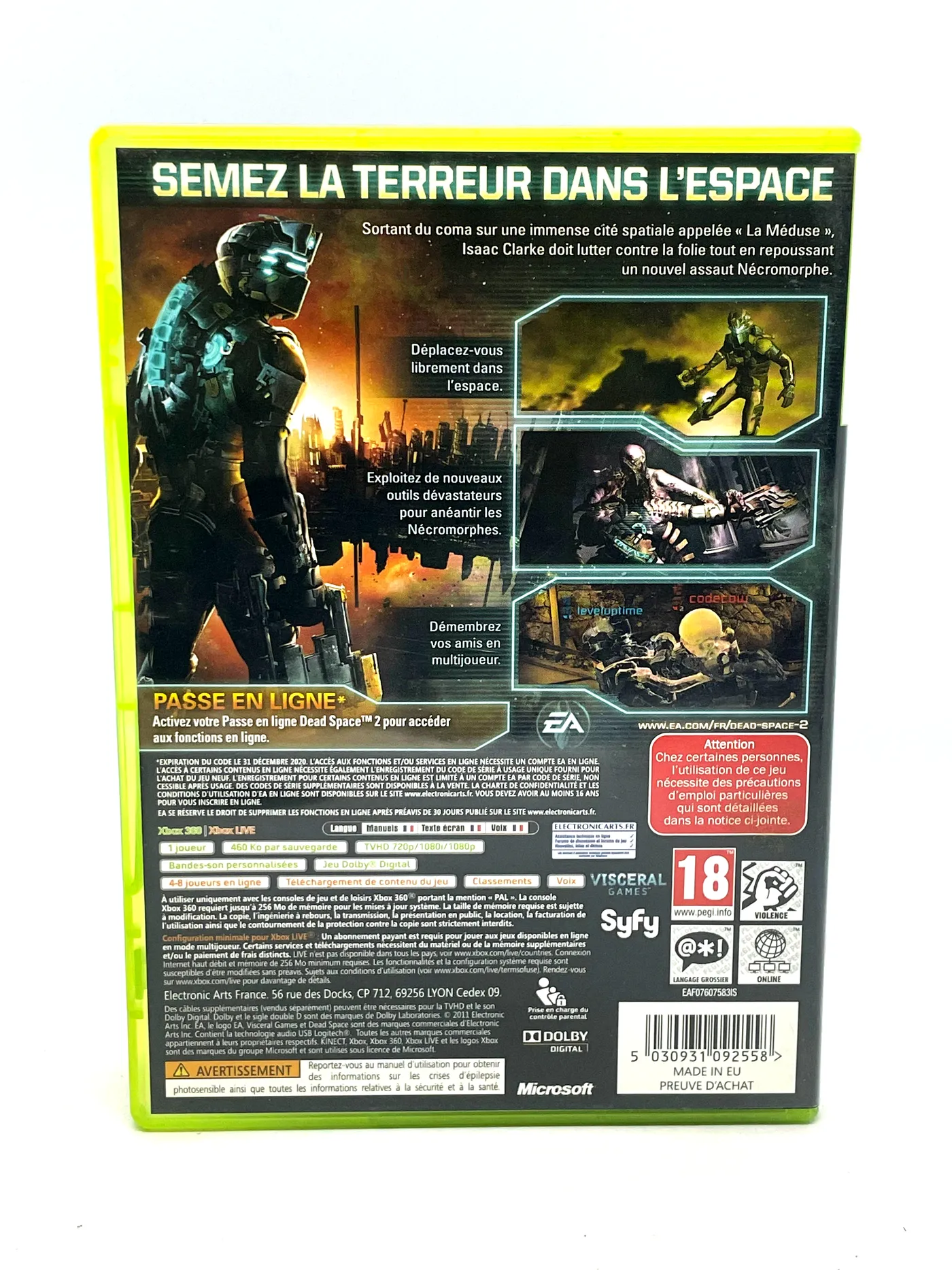 Dead Space 2 Xbox 360