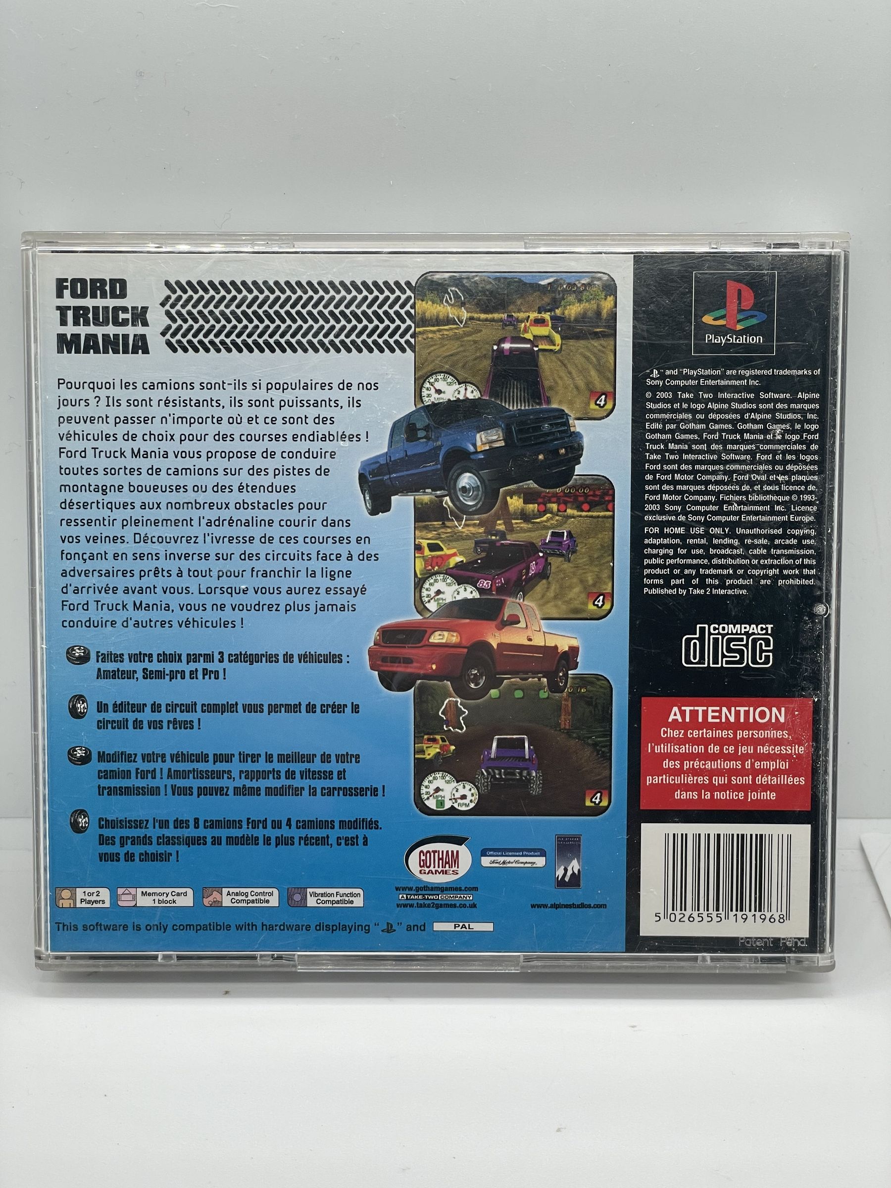 Ford Truck Mania PS1 PSX