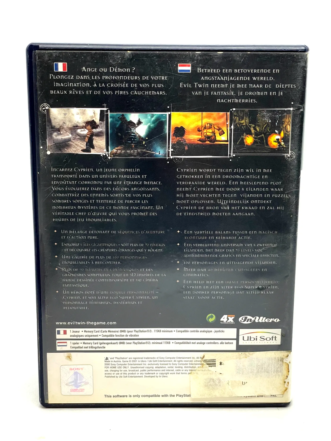 Evil Twin Cyprien's Chronicles PS2