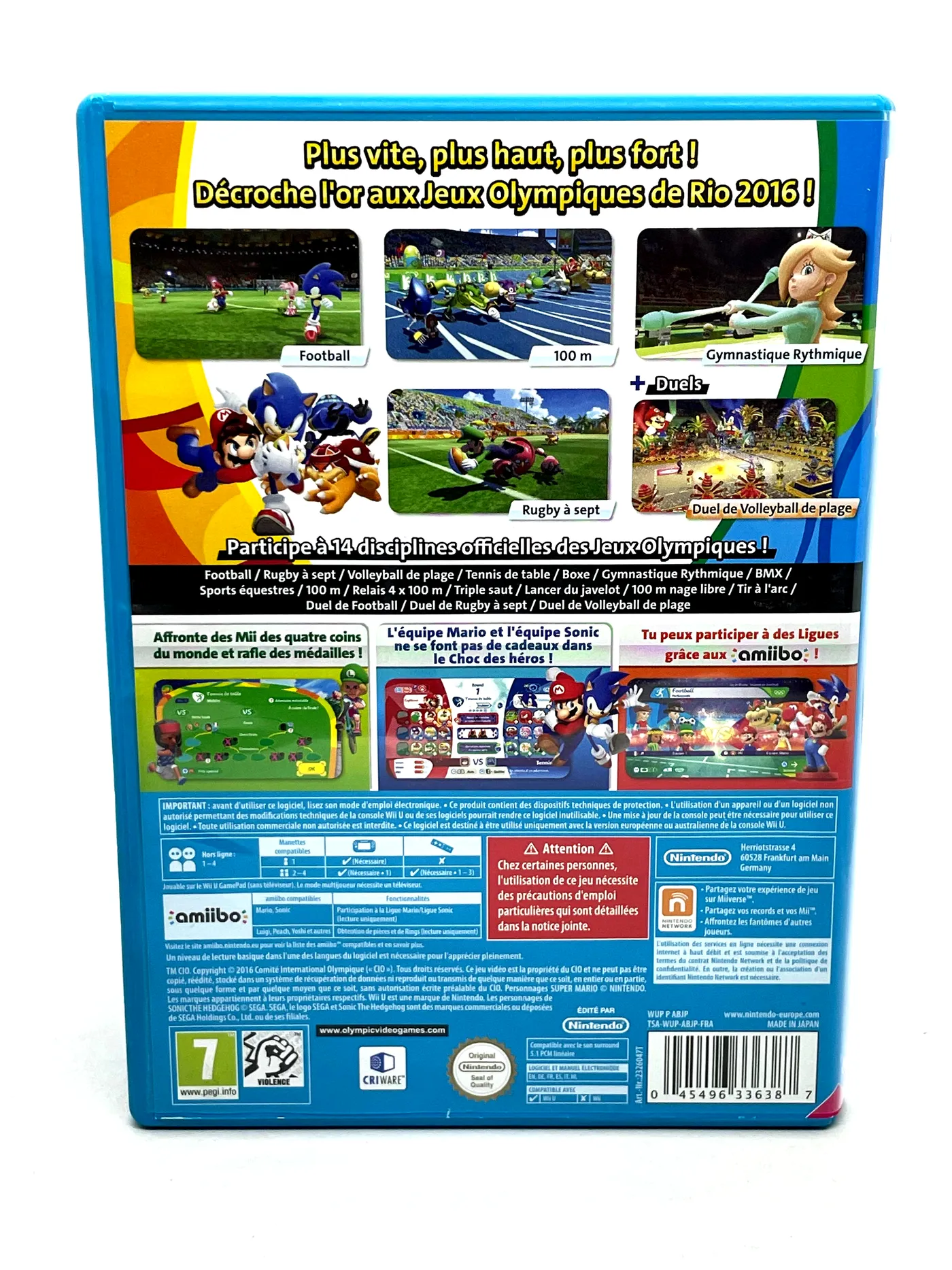 Mario & Sonic at the Rio 2016 Olympic Games Wii U