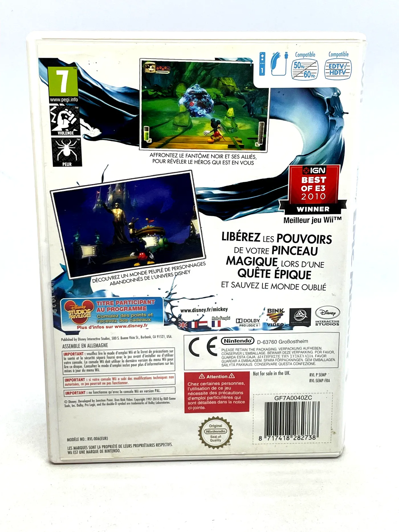 Epic Mickey Nintendo Wii