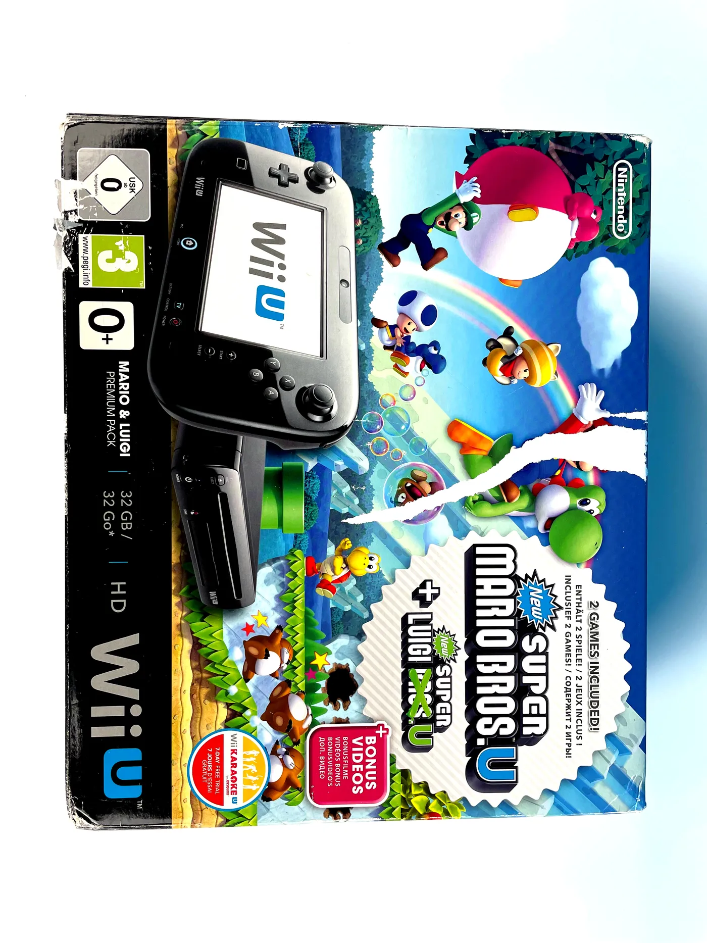 Nintendo Consoles Wii U Mario Luigi Premium Pack Nintendo Wii U