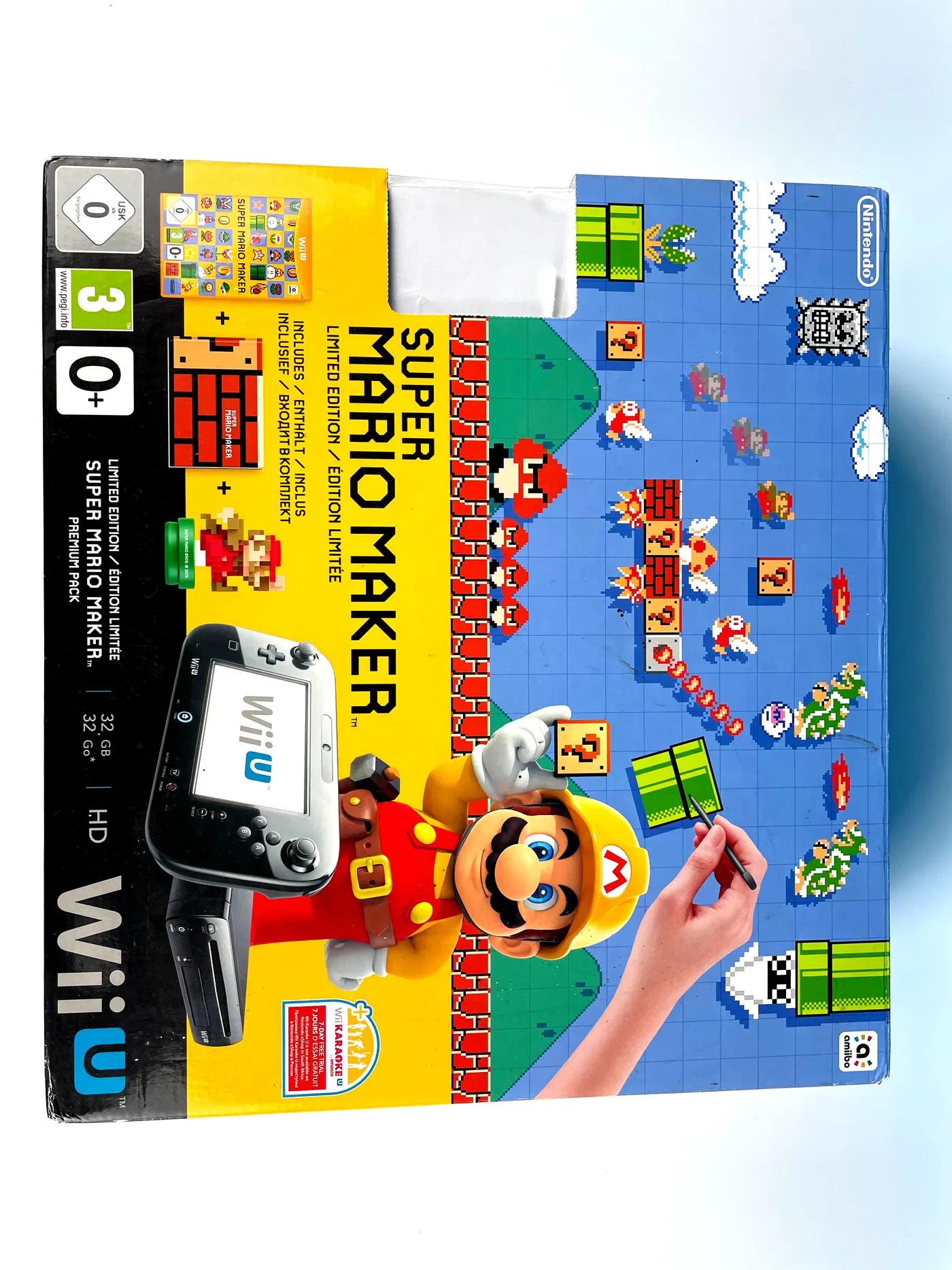 Nintendo Wii U Super Mario Maker Pack console