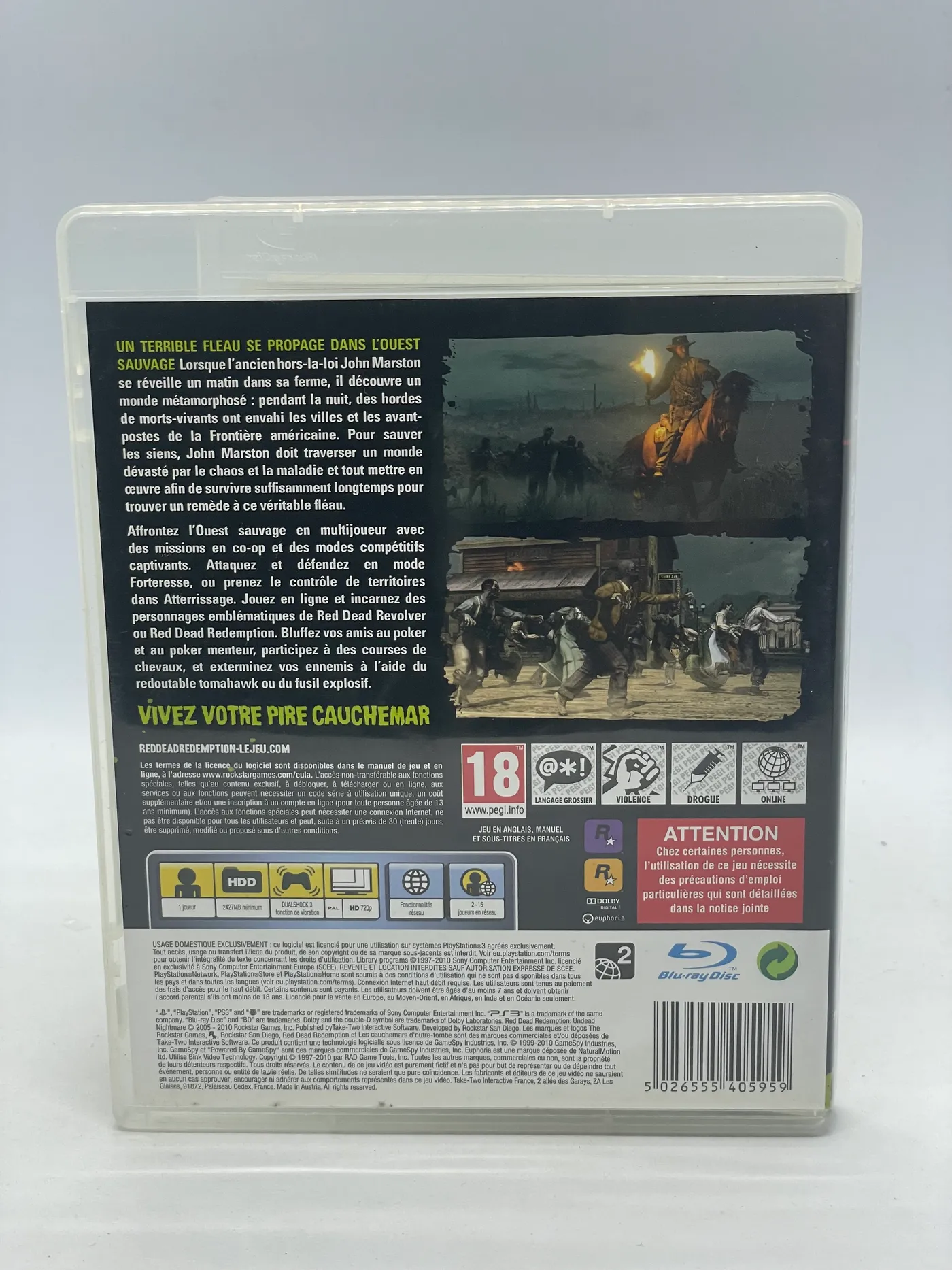 Red Dead Redemption Undead Nightmare PS3