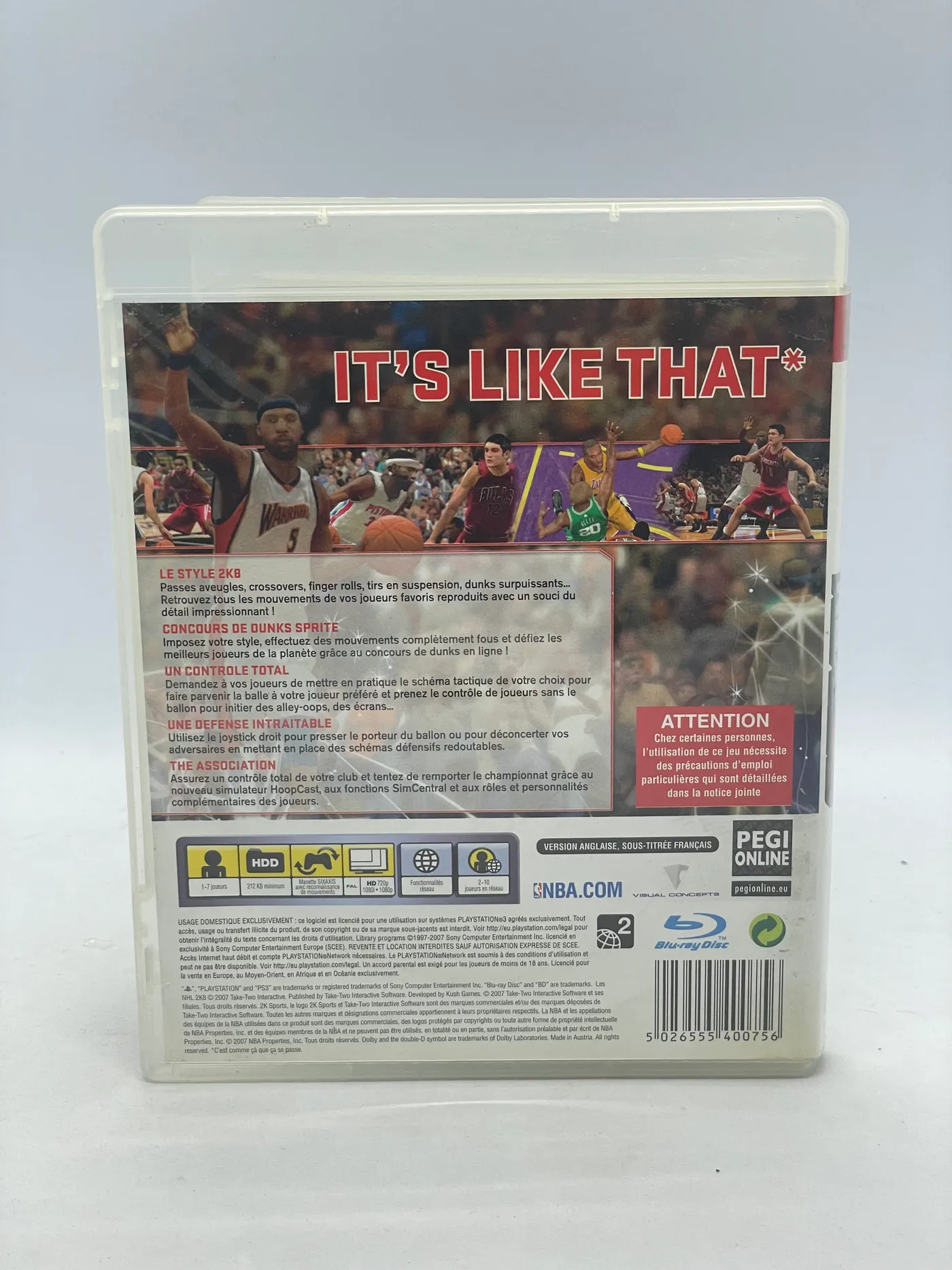 NBA 2K8 PS3