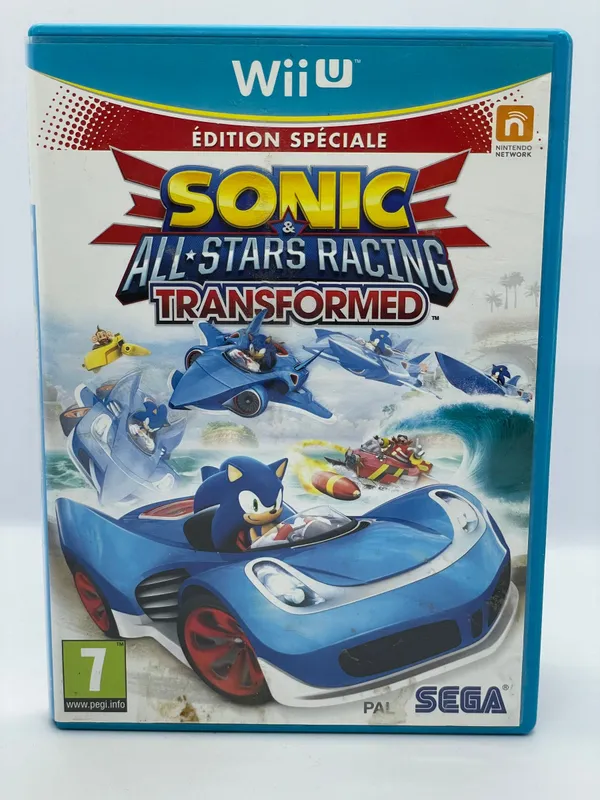 Sonic All Stars Racing Transformed Wii U - Nintendo Wii U