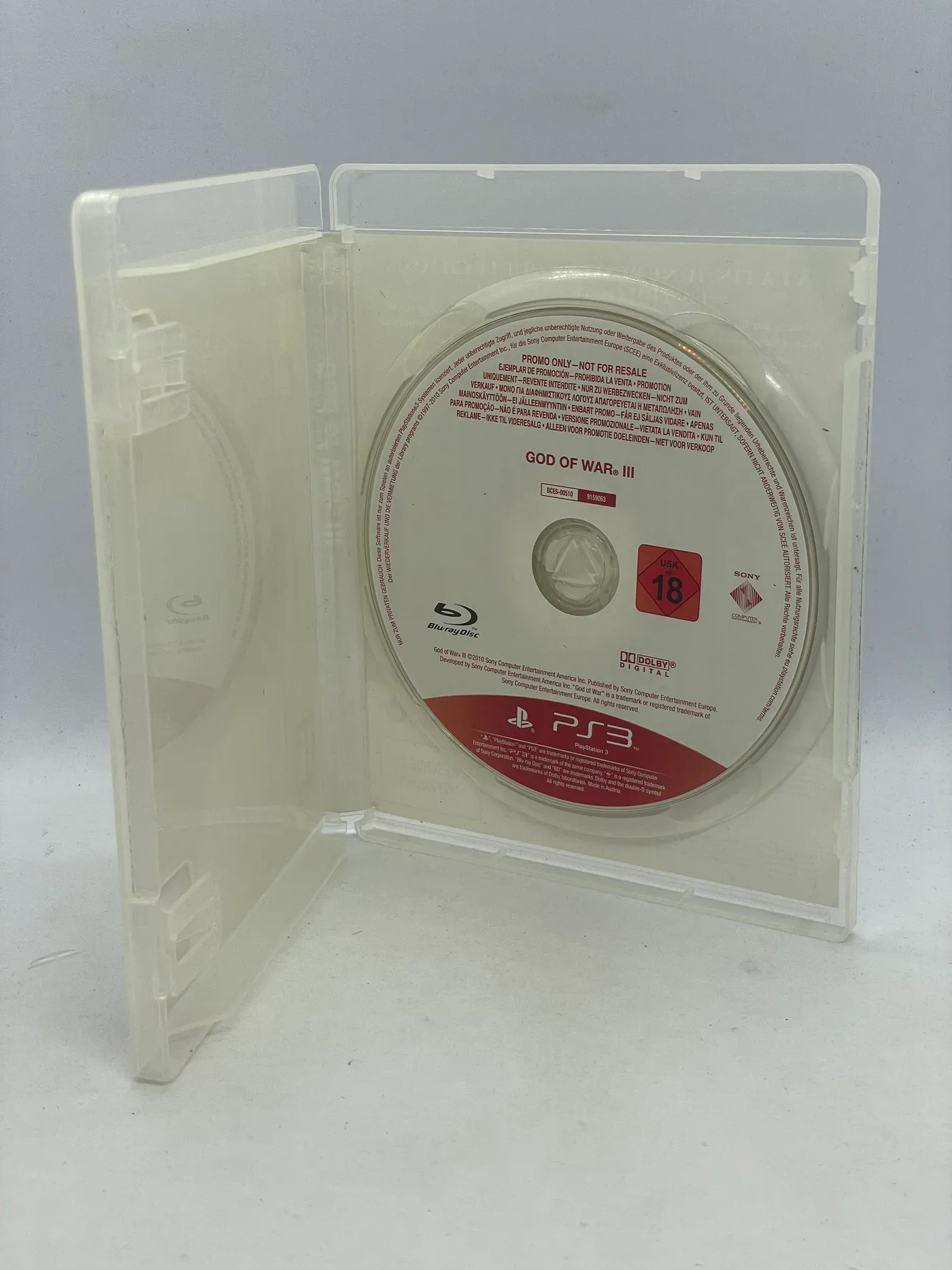 God of War 3 PS3 (promo)