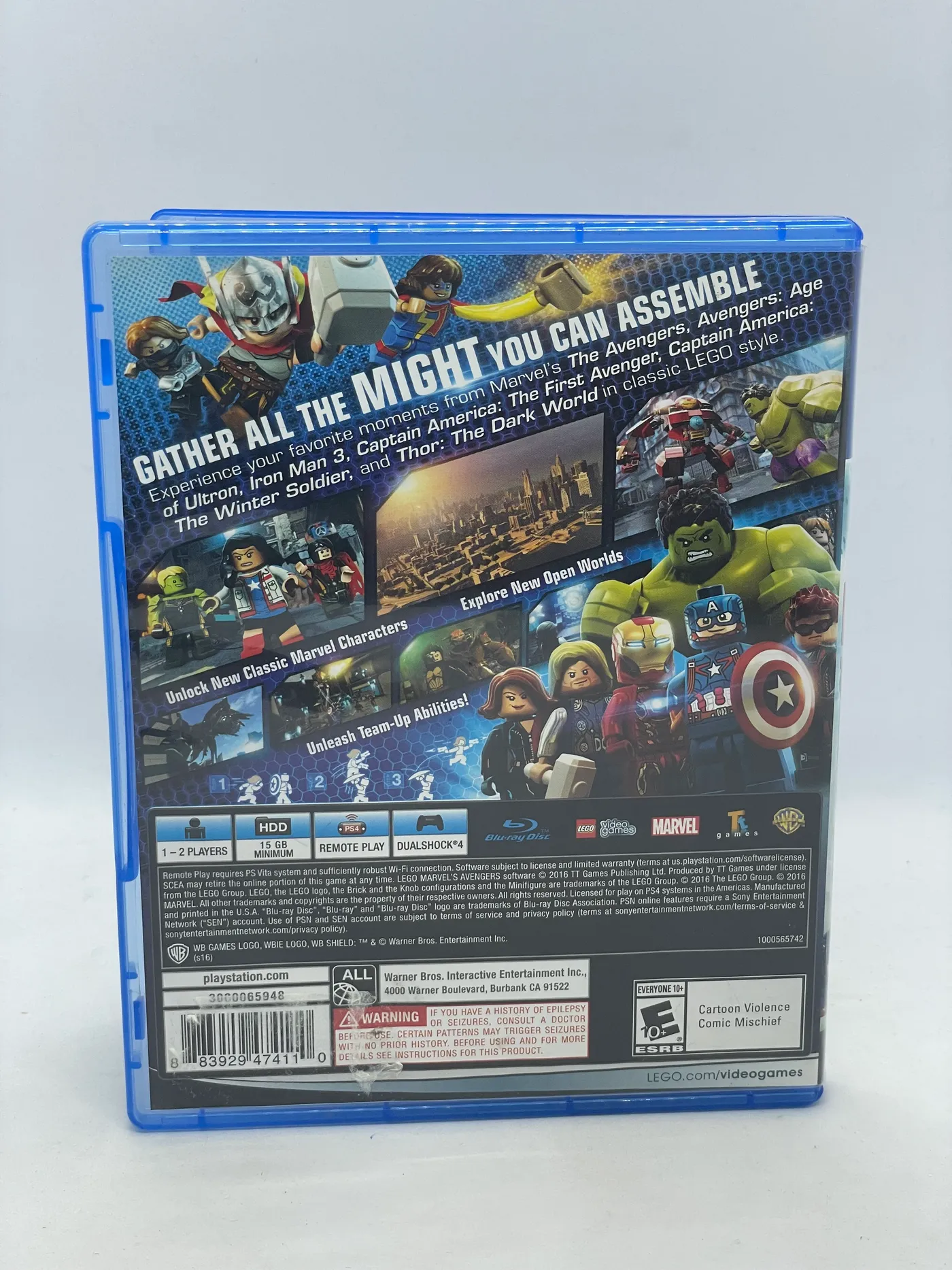 LEGO Marvel Avengers PS4