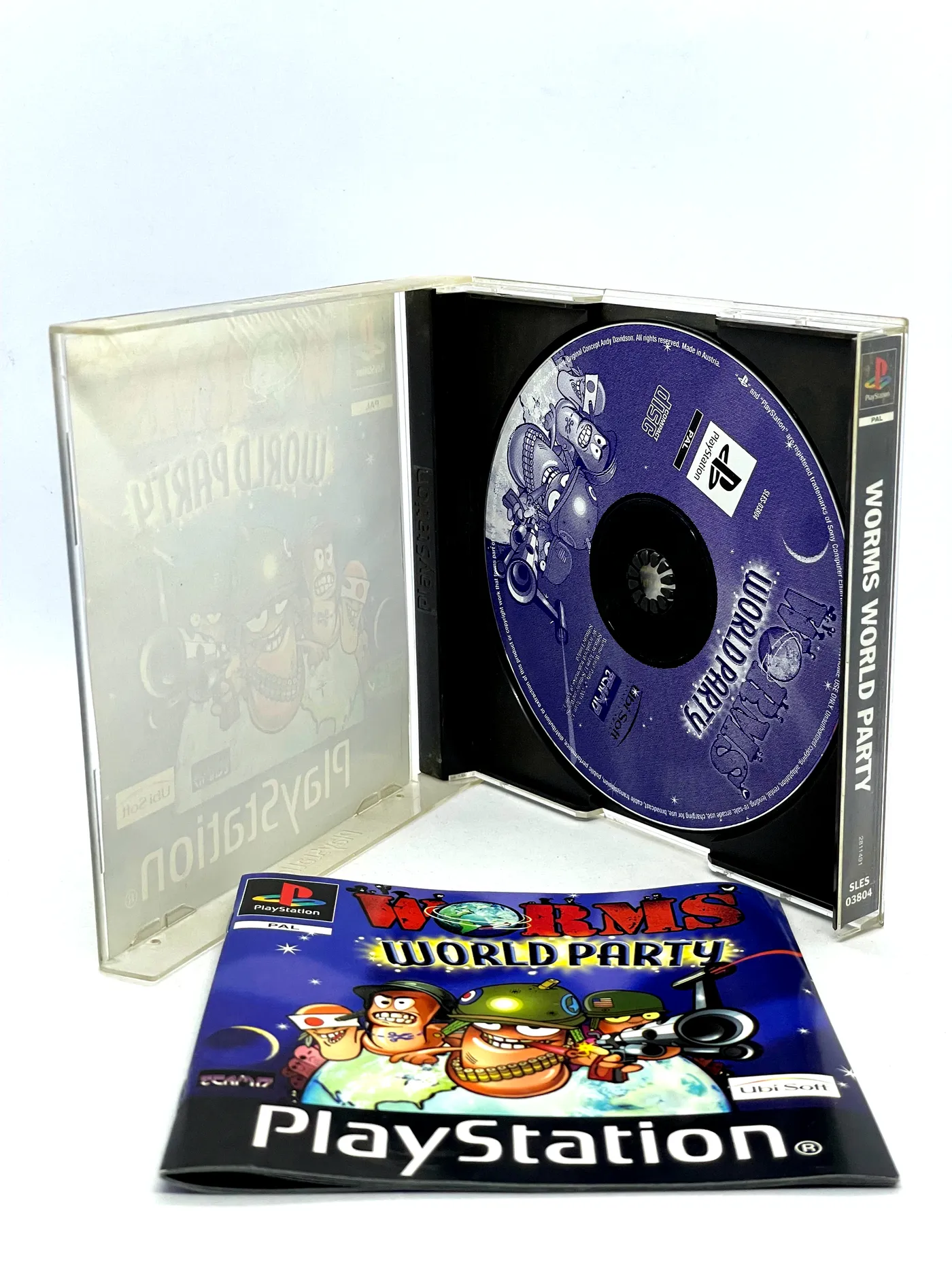 Worms World Party PS1 PSX