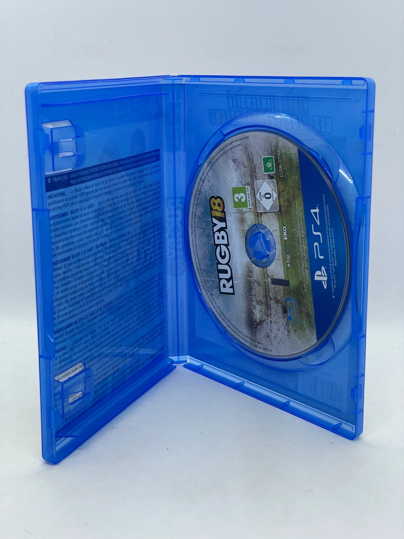 Rugby 18 (PS4) - Neuf Sous Blister, PEGI 3, Jeu De Sports