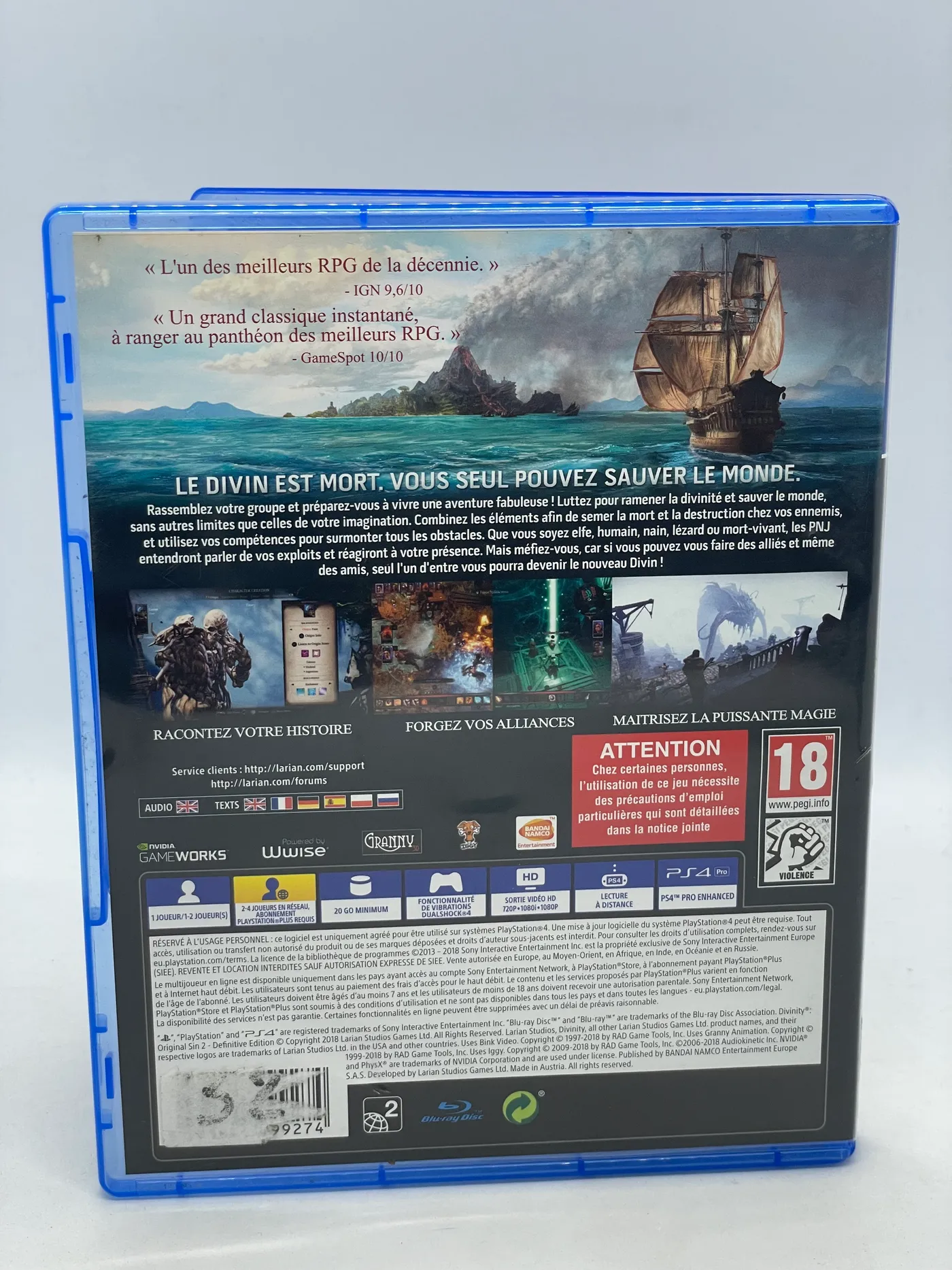 Divinity Original Sin 2 Definitive Edition PS4