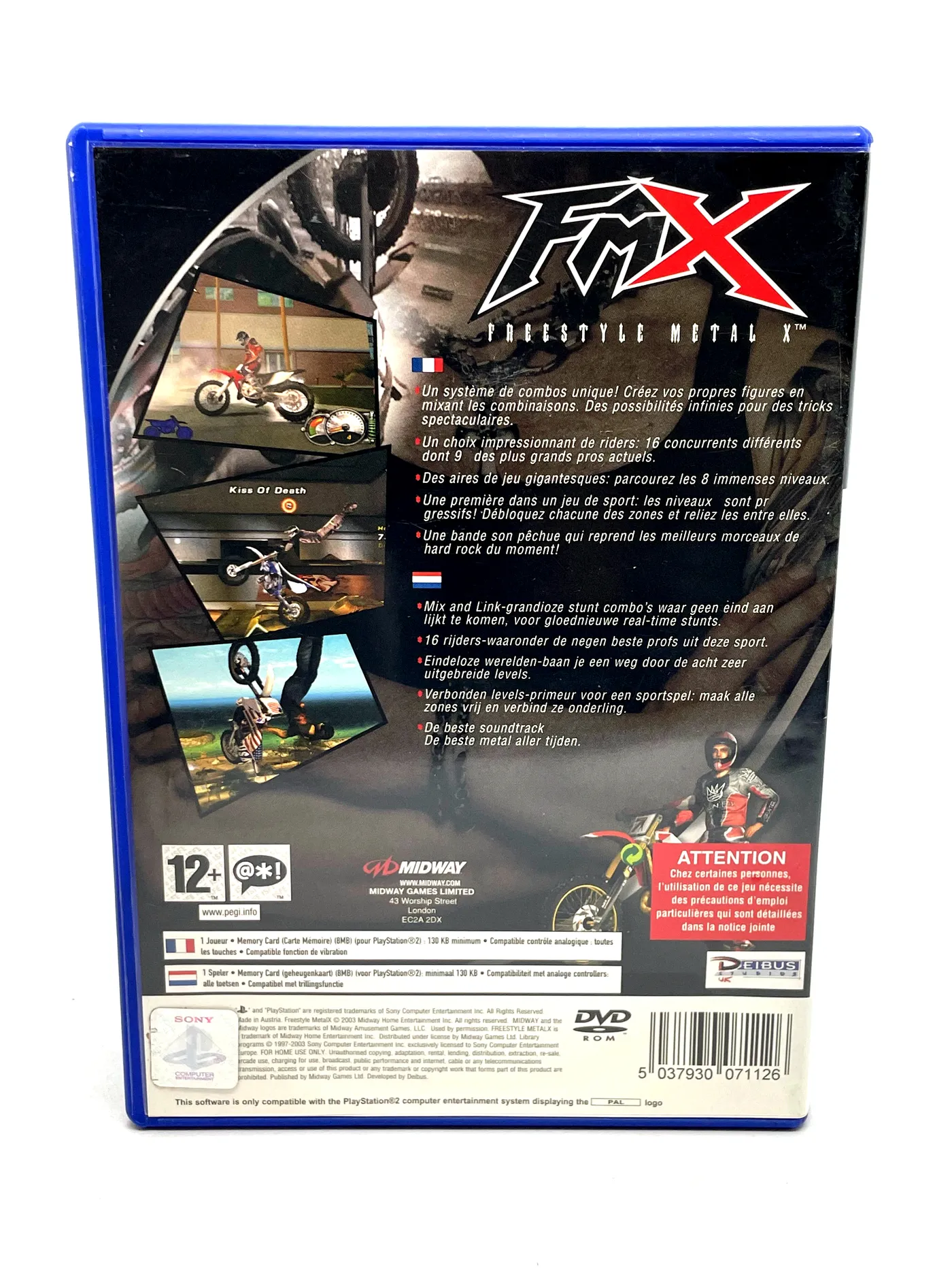 Freestyle Metal X PS2