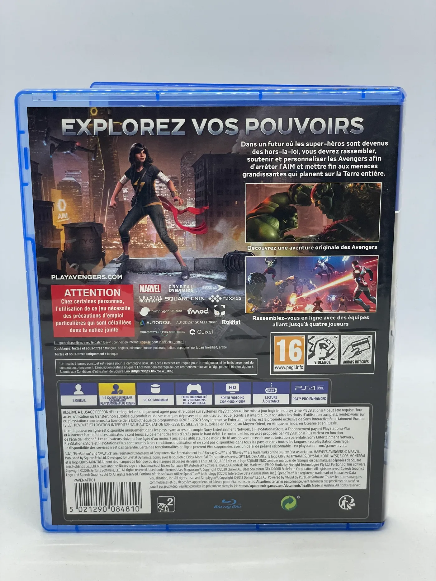 Marvel Avengers PS4