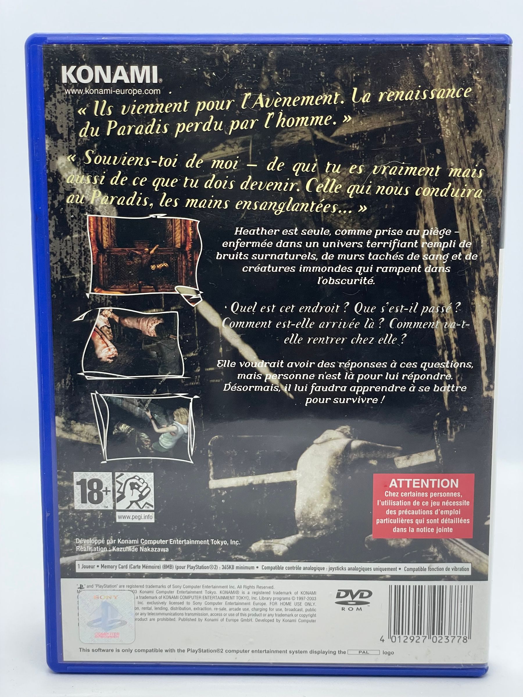Silent Hill 3 PS2