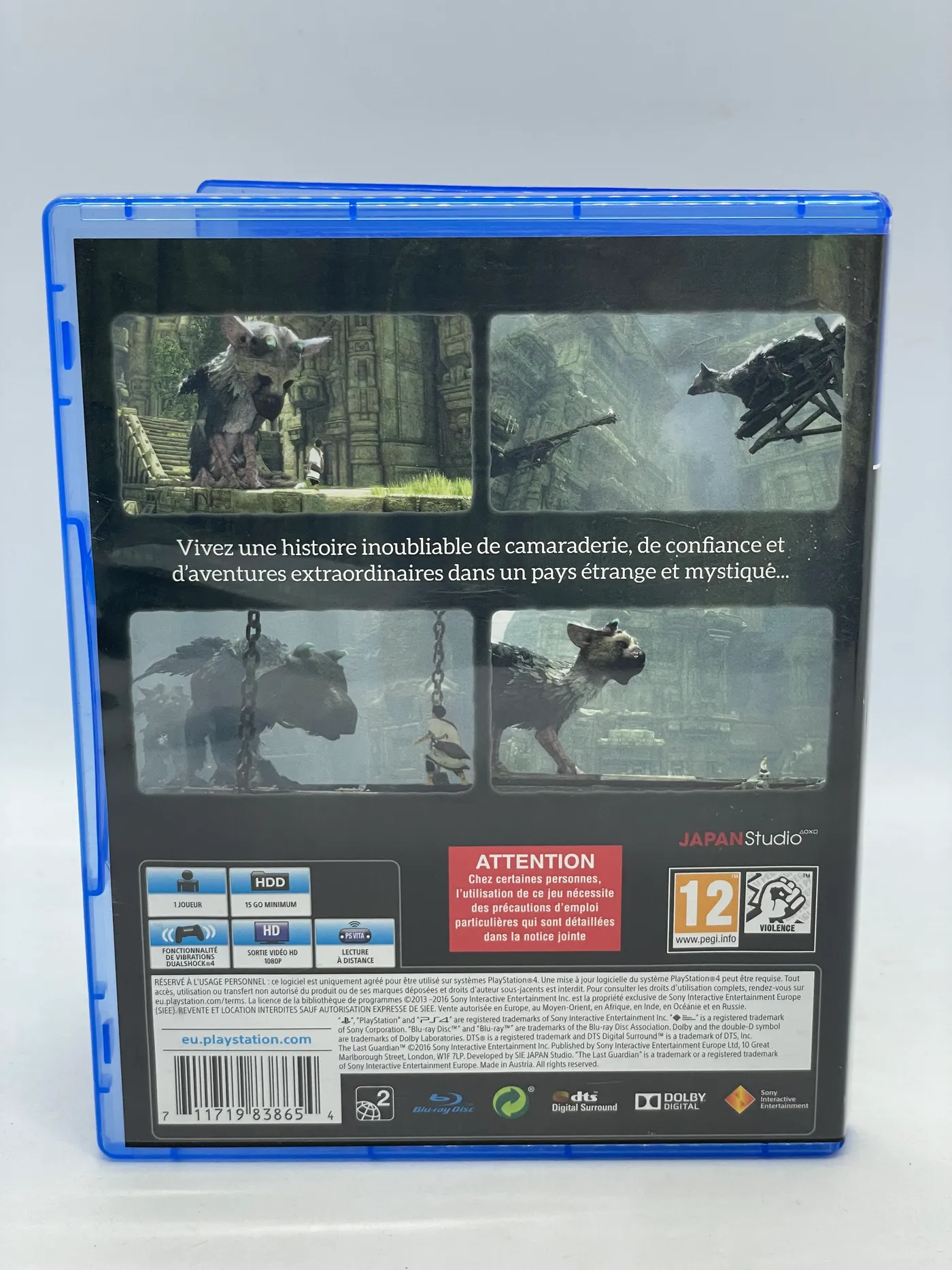 The Last Guardian PS4