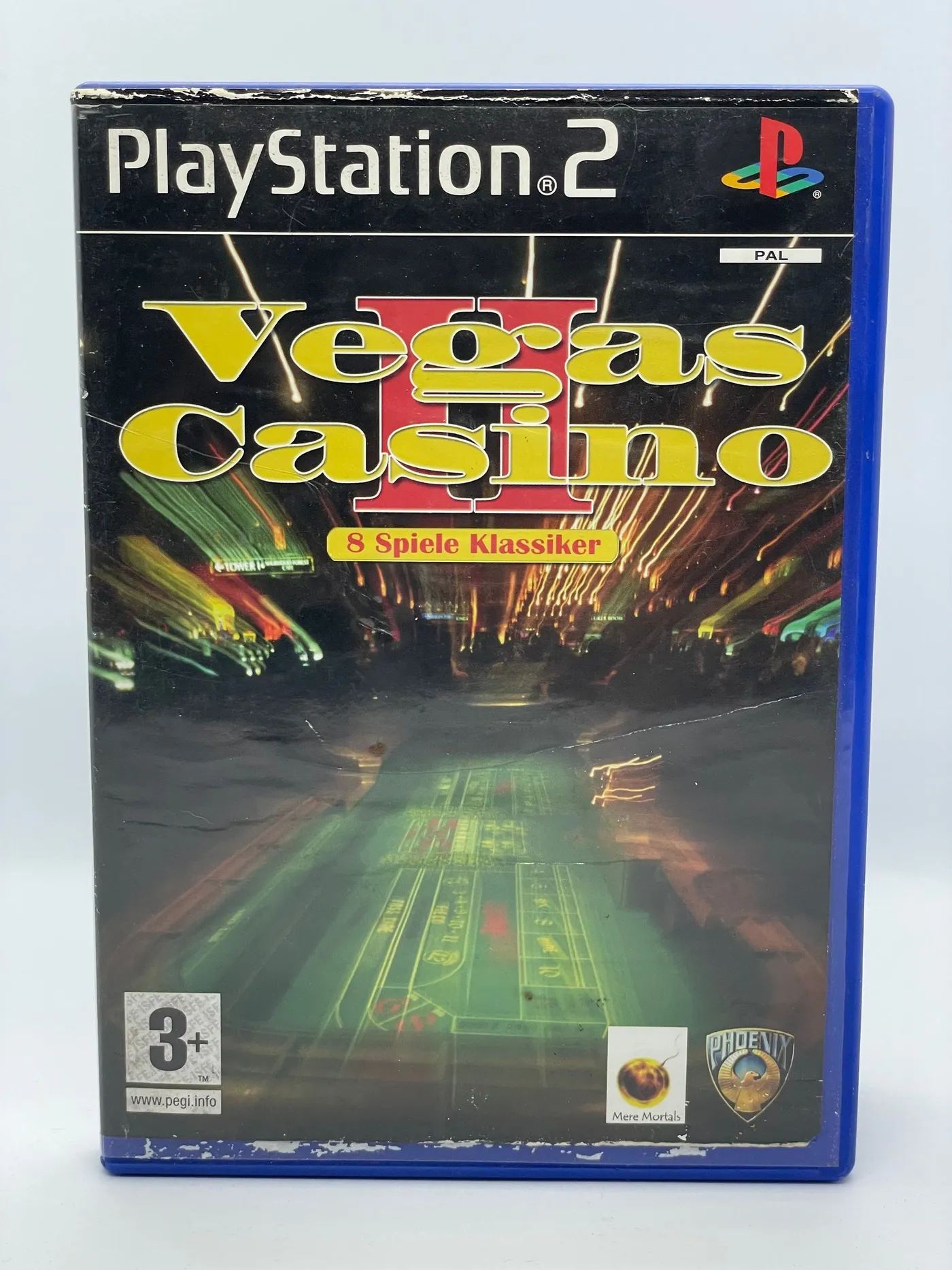 Jeu VEGAS CASINO 2 - Pour PlayStation 2, Très Bon état Complet