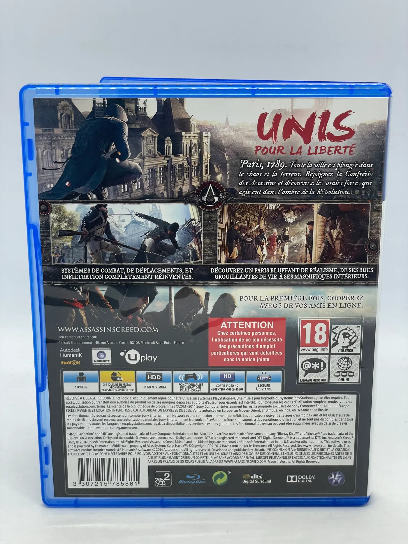 Assassin's Creed Unity PS4
