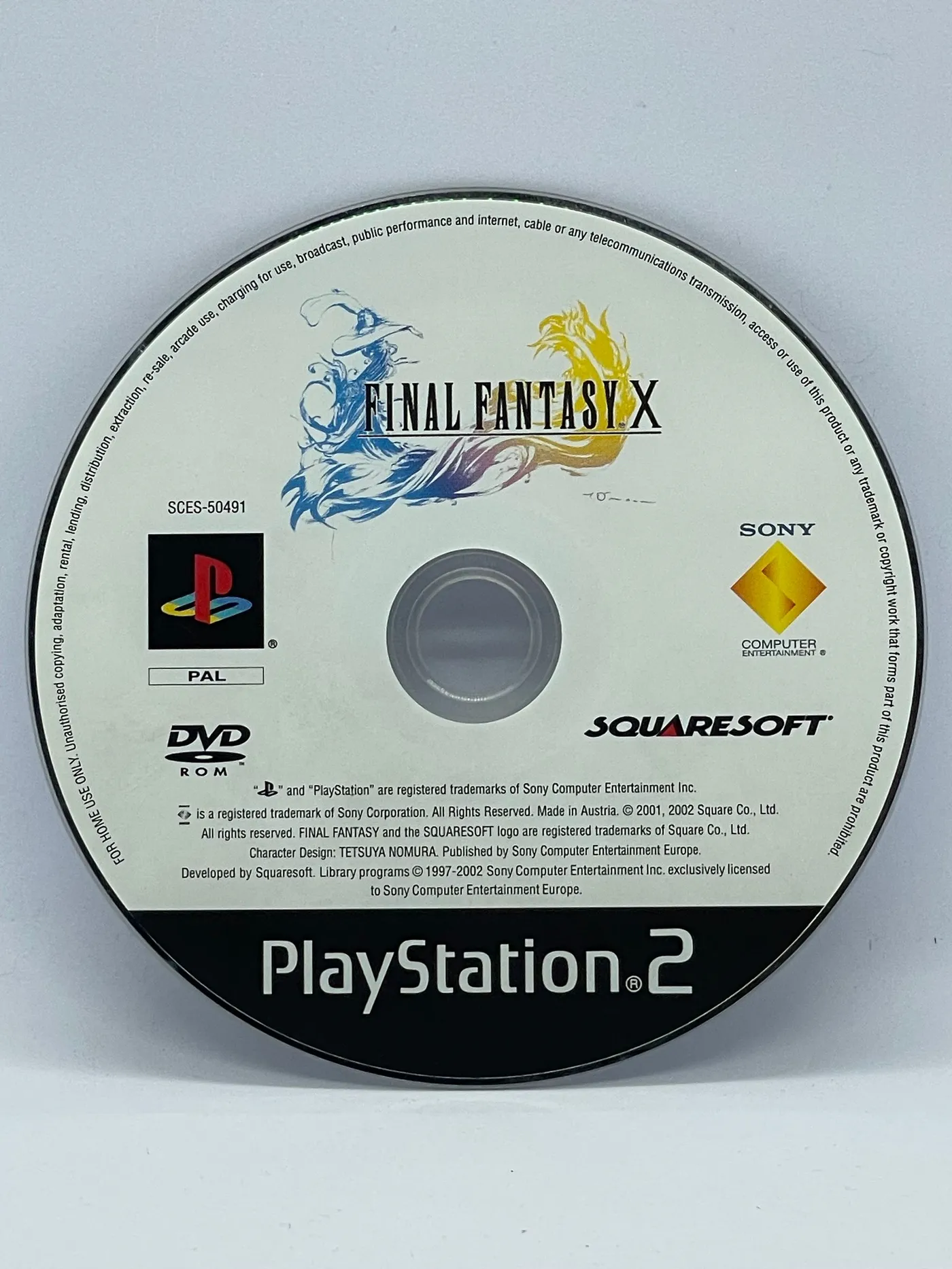 Jeu Final Fantasy X - Version Promo Press Pour PS2 (PlayStation 2), Bon état, éditeur Square Enix