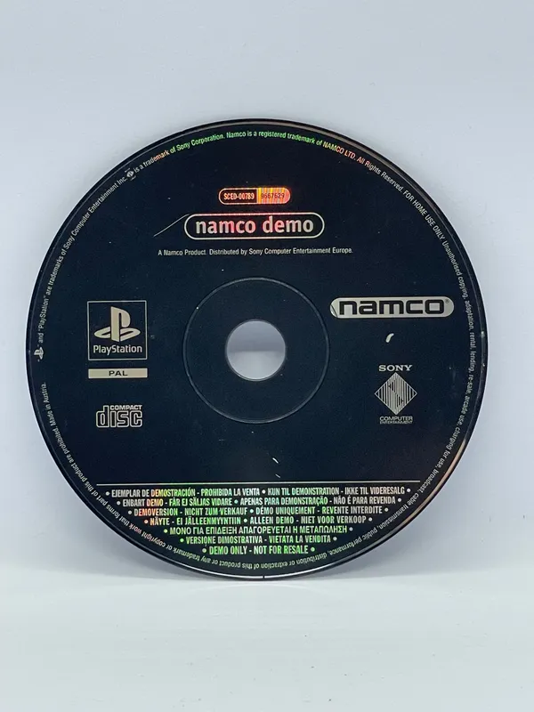 Namco Demo PS1 PSX (CD) - PlayStation 1 | Retrobroker