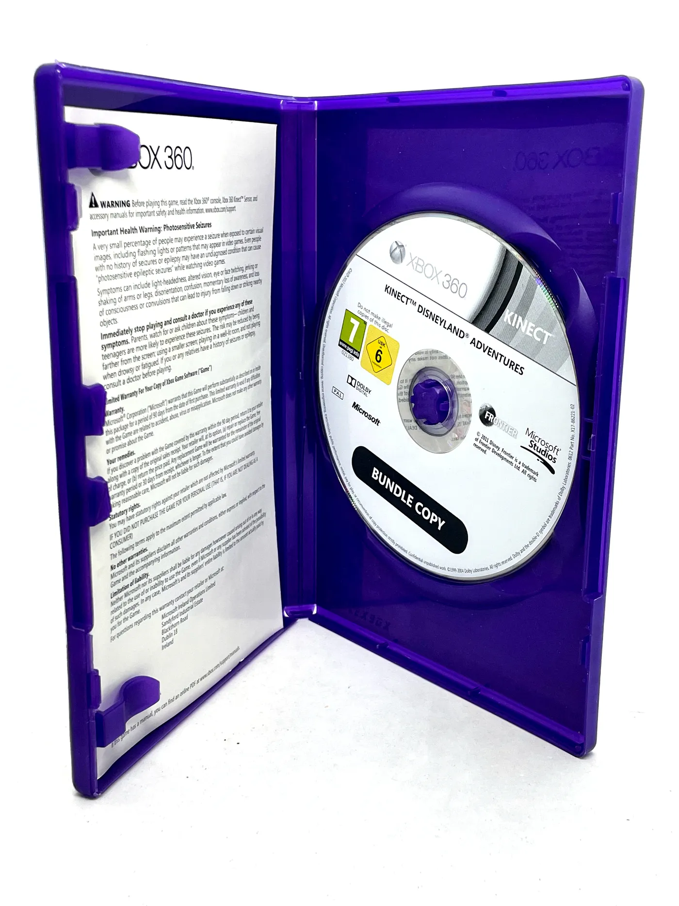 Kinect Disneyland Adventures Xbox 360