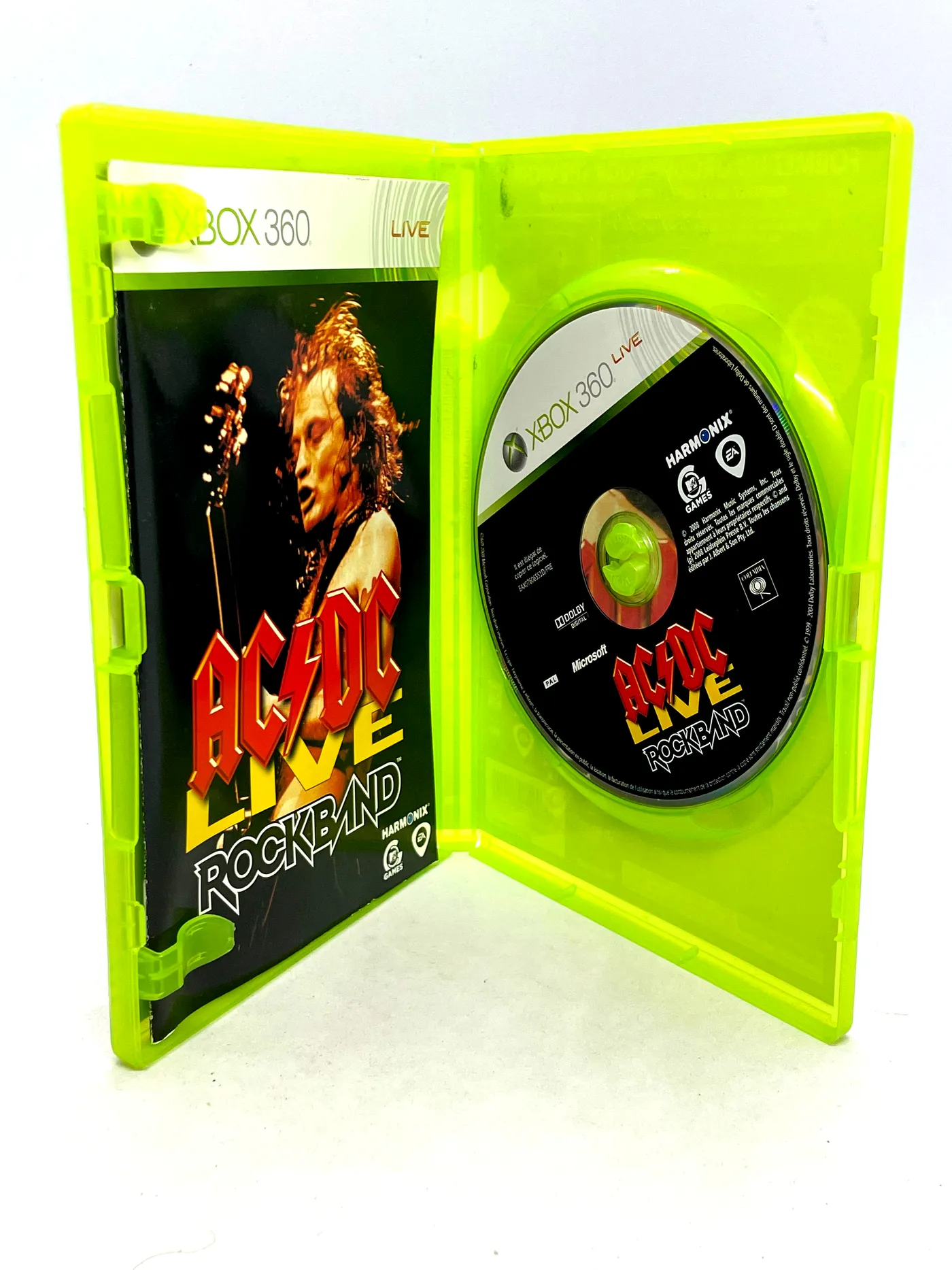 ACDC Live Rockband Xbox 360