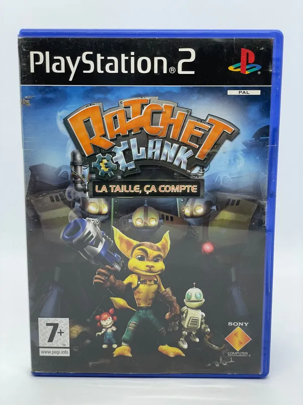 Playstation 2 Ratchet Clank Ratchet And Clank PS2 (Sony PlayStation 2, 2002) Testato Completo Playstation 2 Gioco Con Manuale