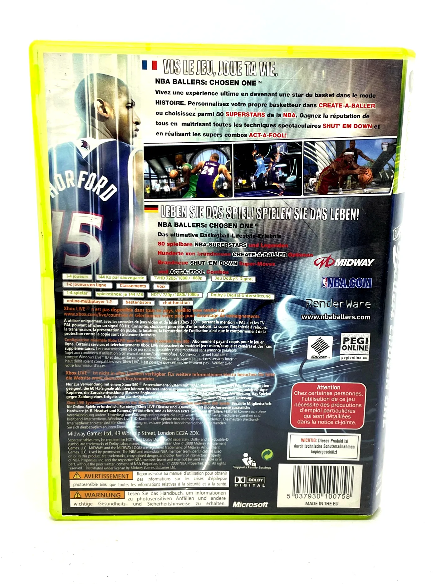 Ballers Chosen One Xbox 360