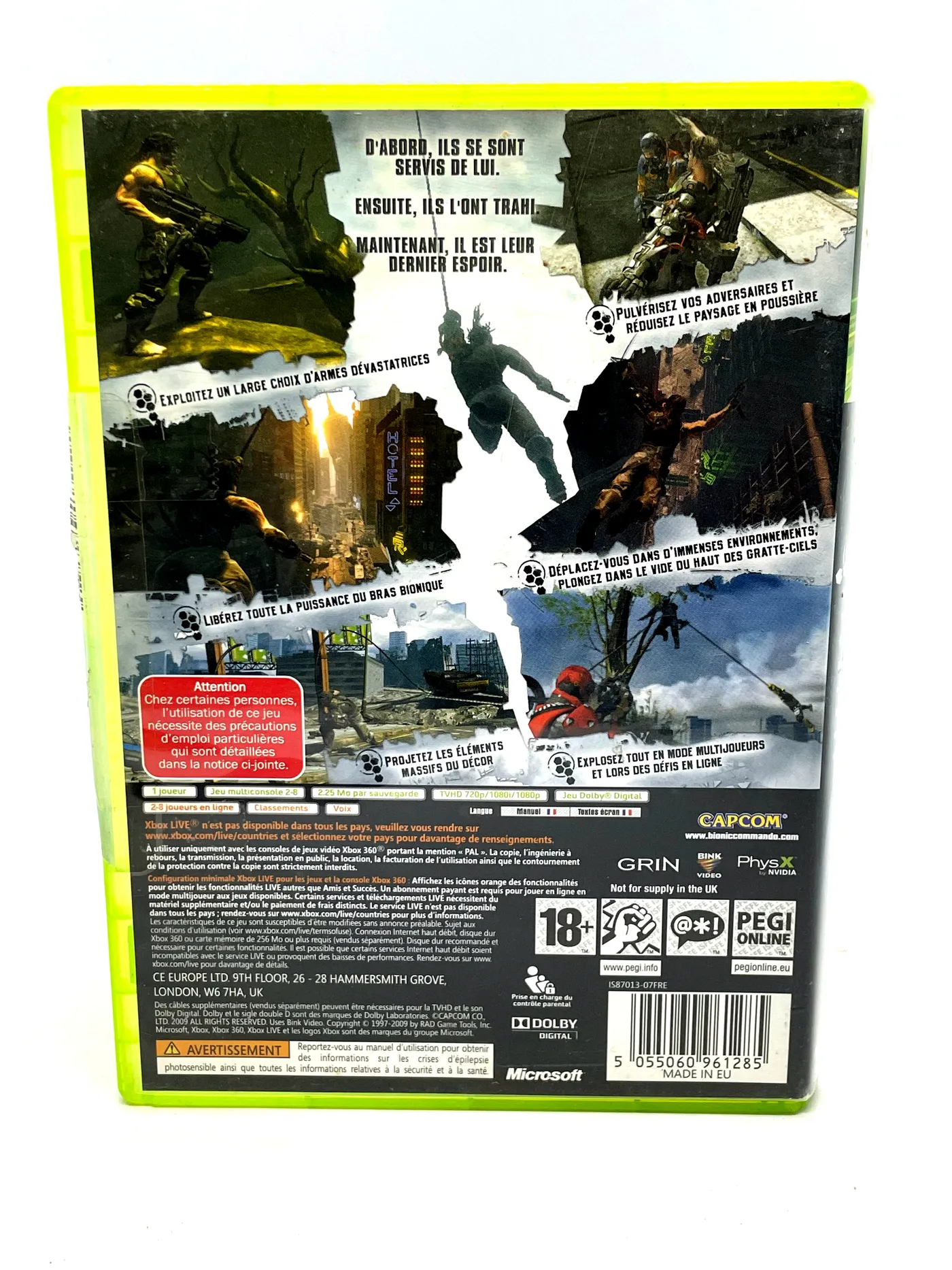 Bionic Commando Xbox 360