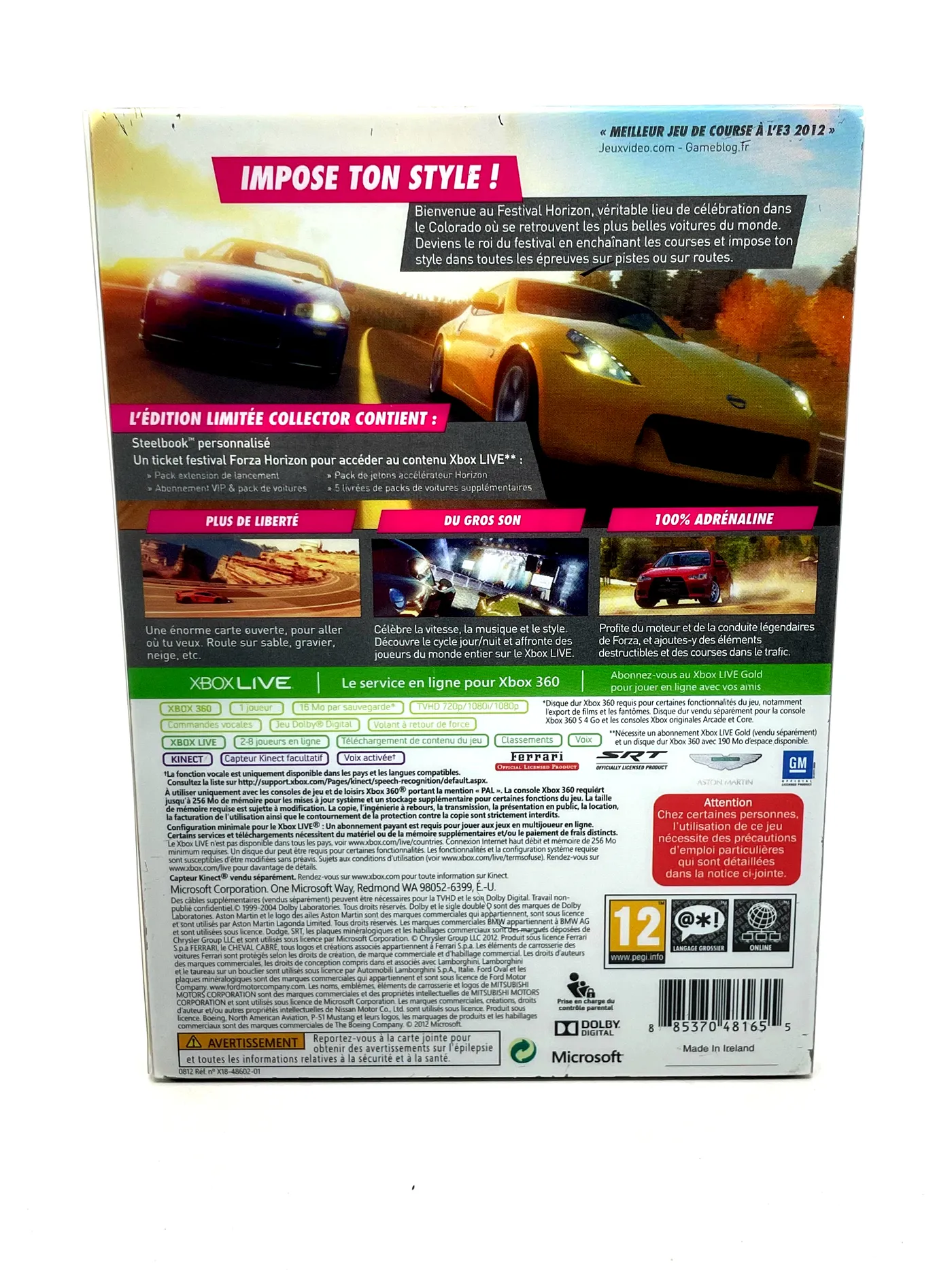 Forza Horizon Collector's Edition Xbox 360