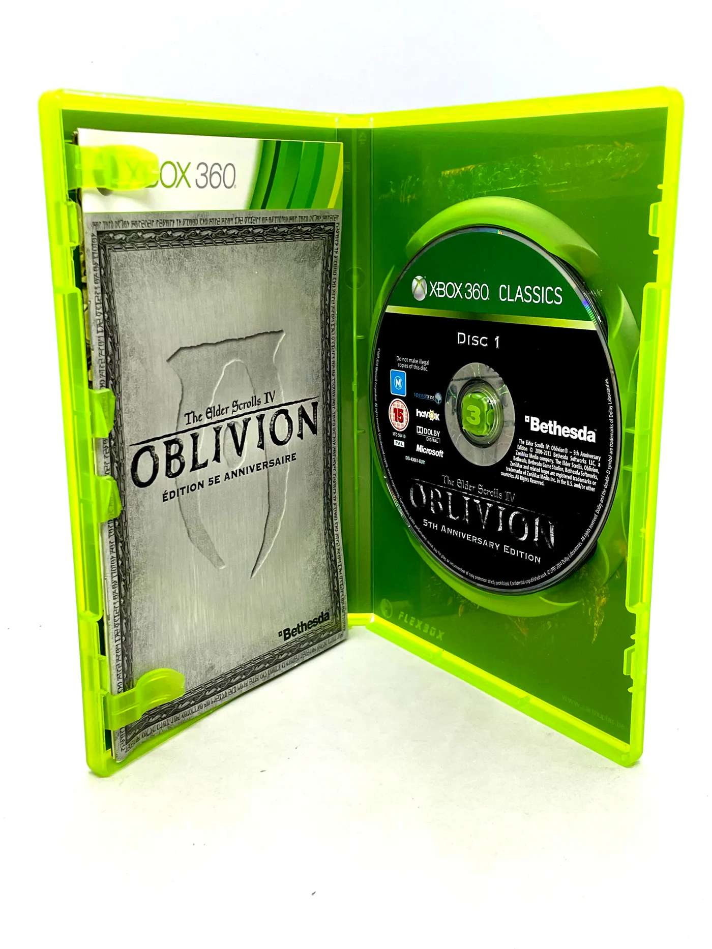 Elder Scrolls IV Oblivion 5th Anniversary Edition Xbox 360