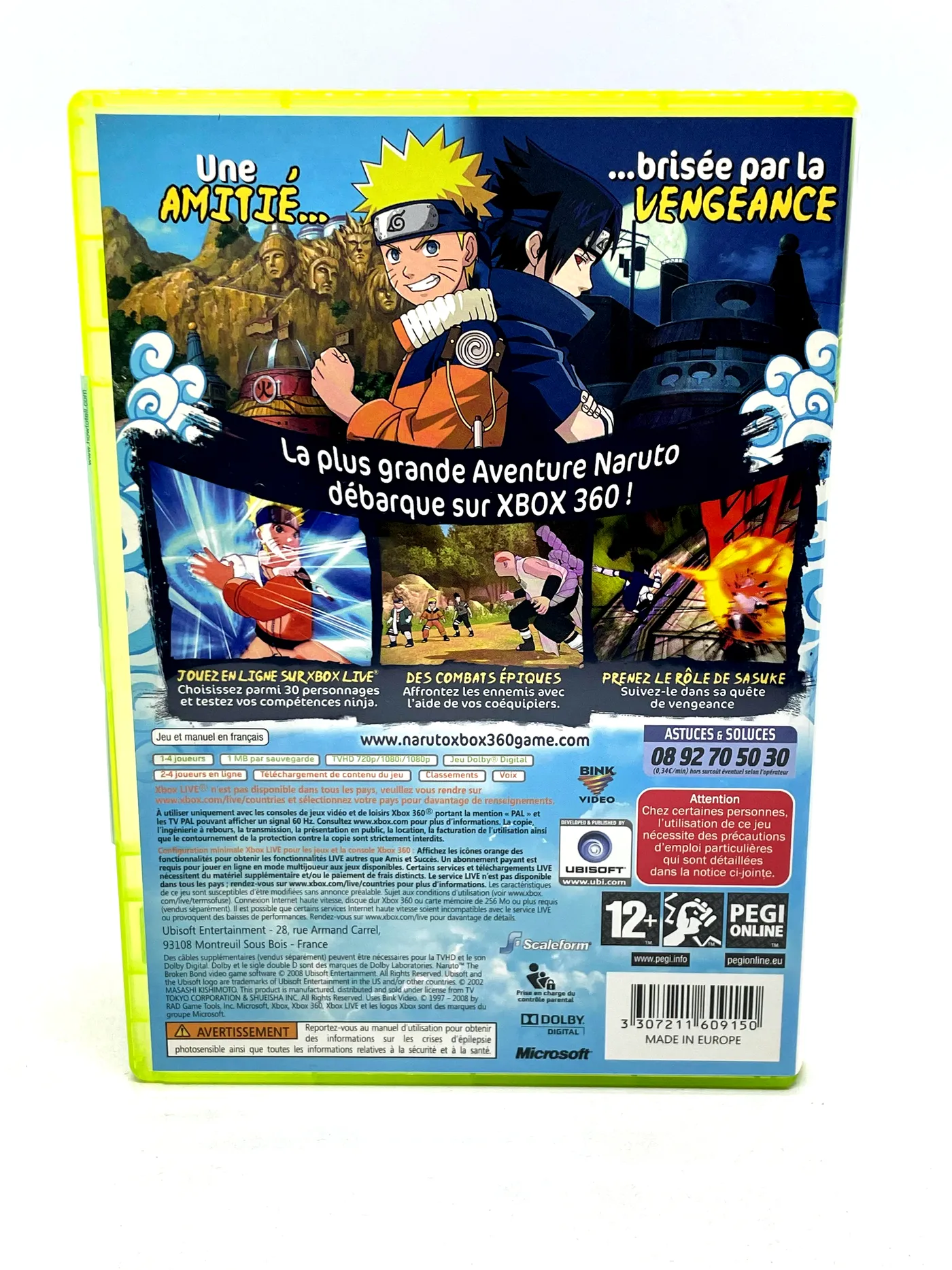 Naruto The Broken Bond Xbox 360