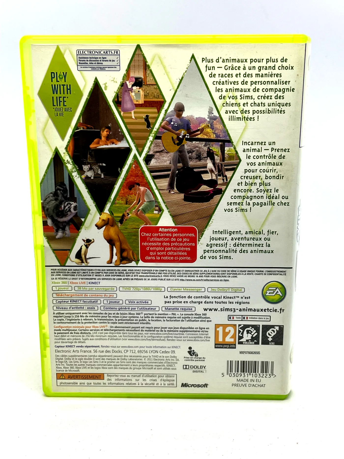 The Sims 3 Pets Xbox 360