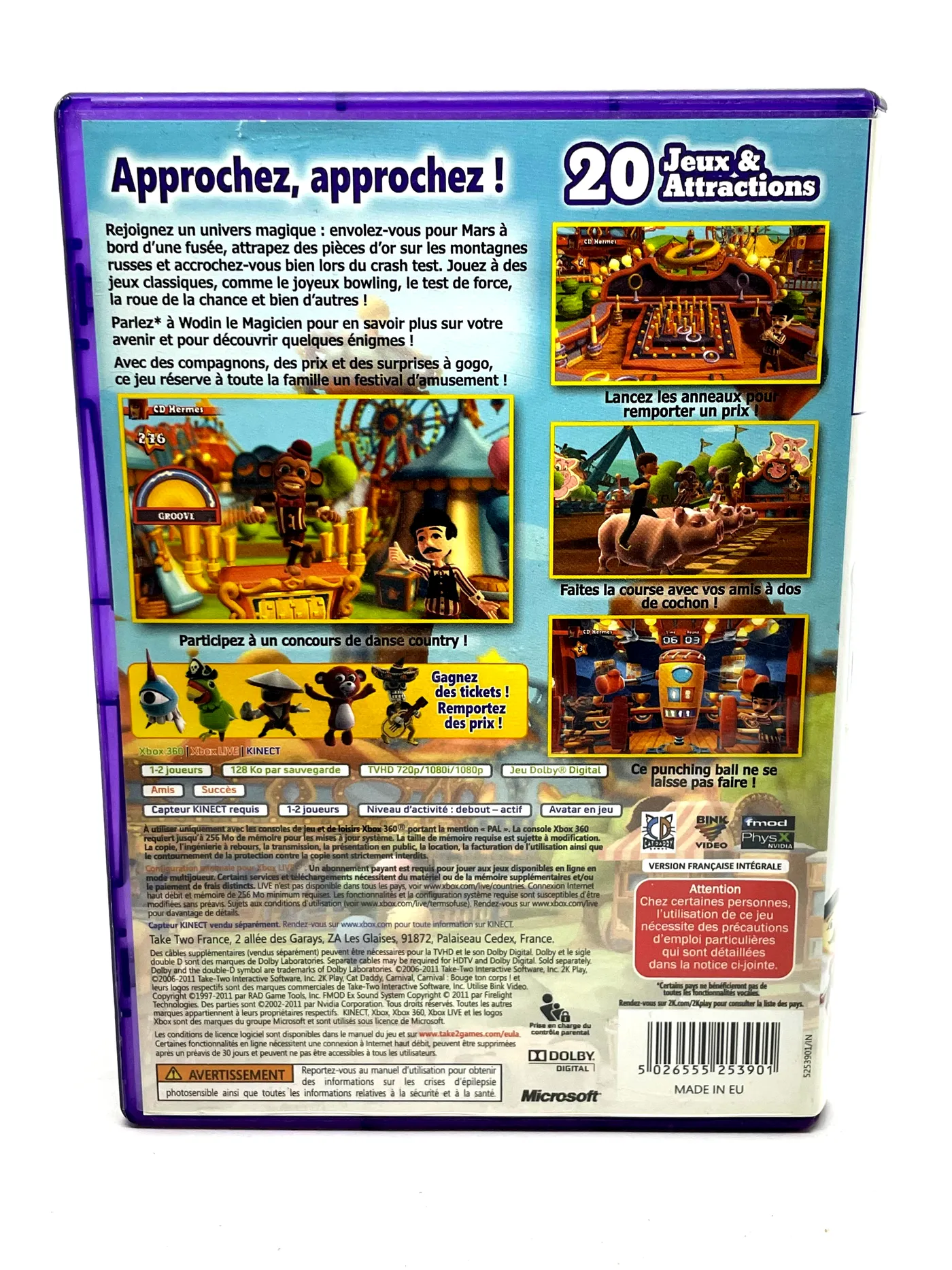 Carnival Games Xbox 360
