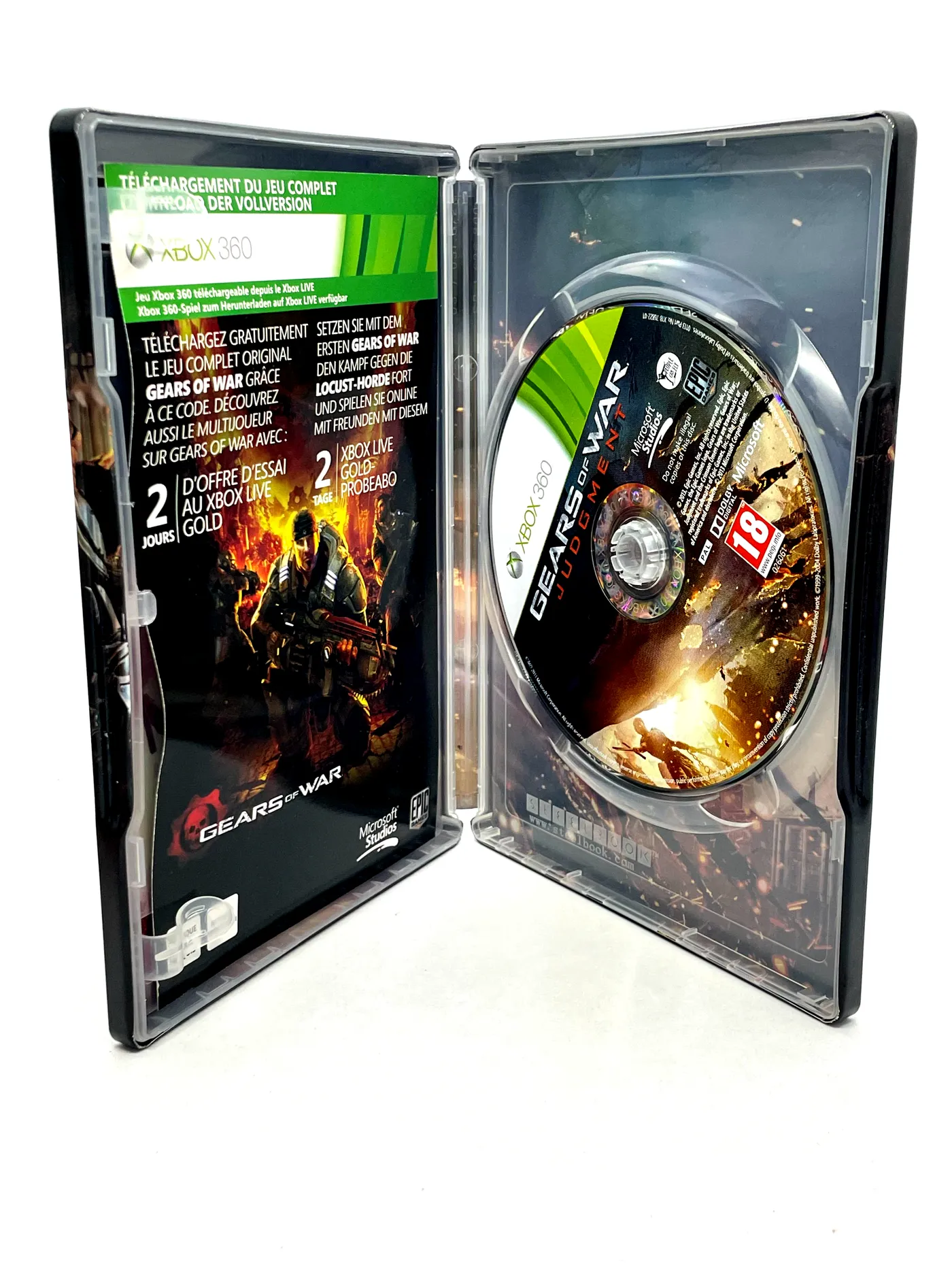 Gears of War Judgement Steelbook Xbox 360