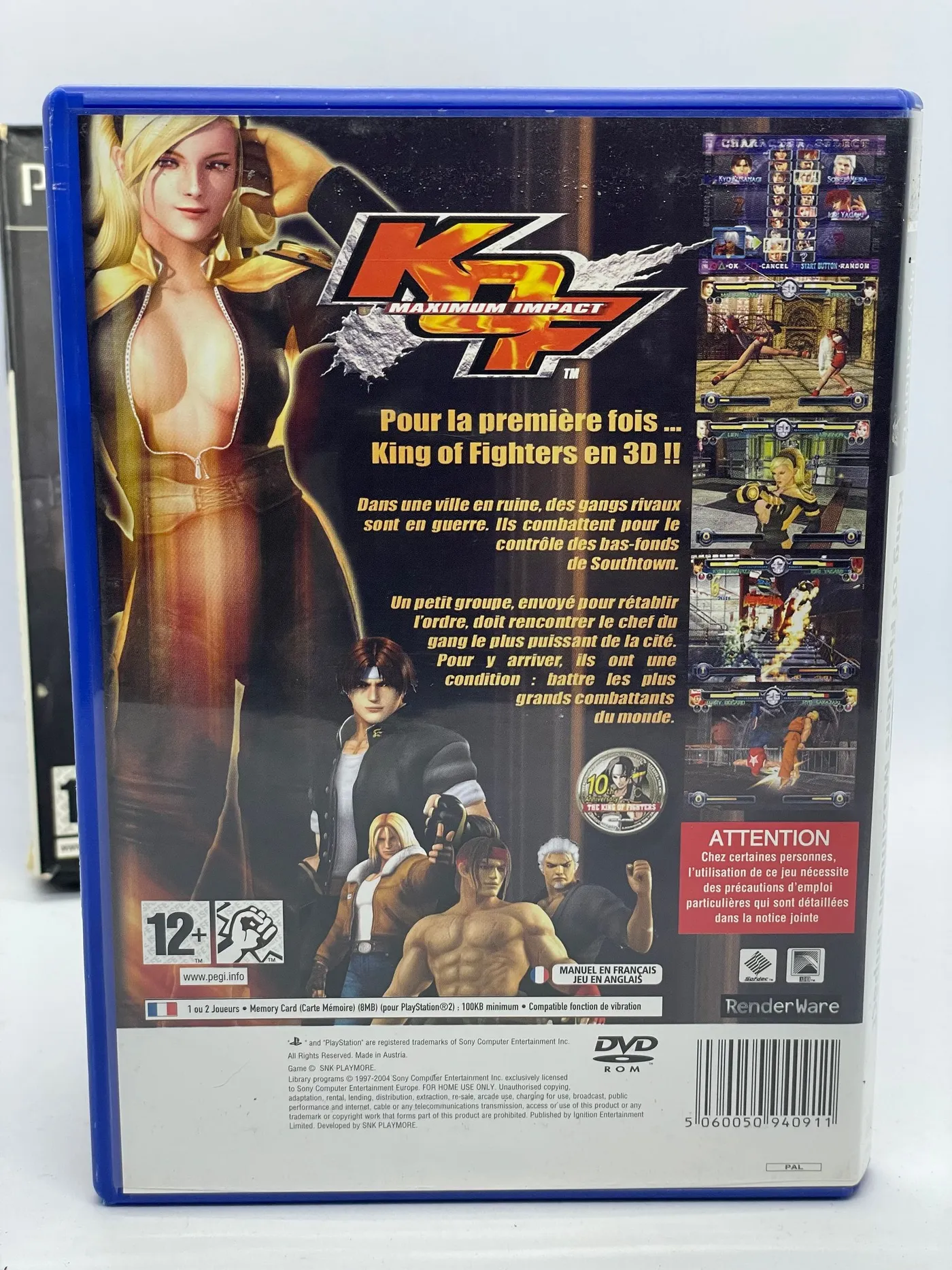 King of Fighters Maximum Impact Special Edition PS2 King of Fighters Maximum Impact Special Edition PS2