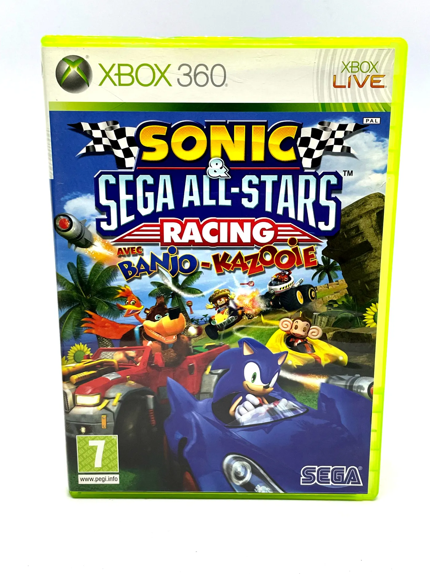 Sonic & Sega All Star Racing Transformers Xbox 360 Fisico | Cuotas sin interés