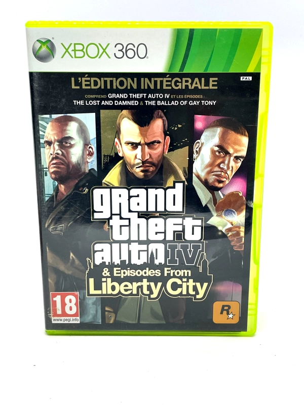 Grand Theft Auto IV Episodes From Liberty City Xbox 360 Xbox 360
