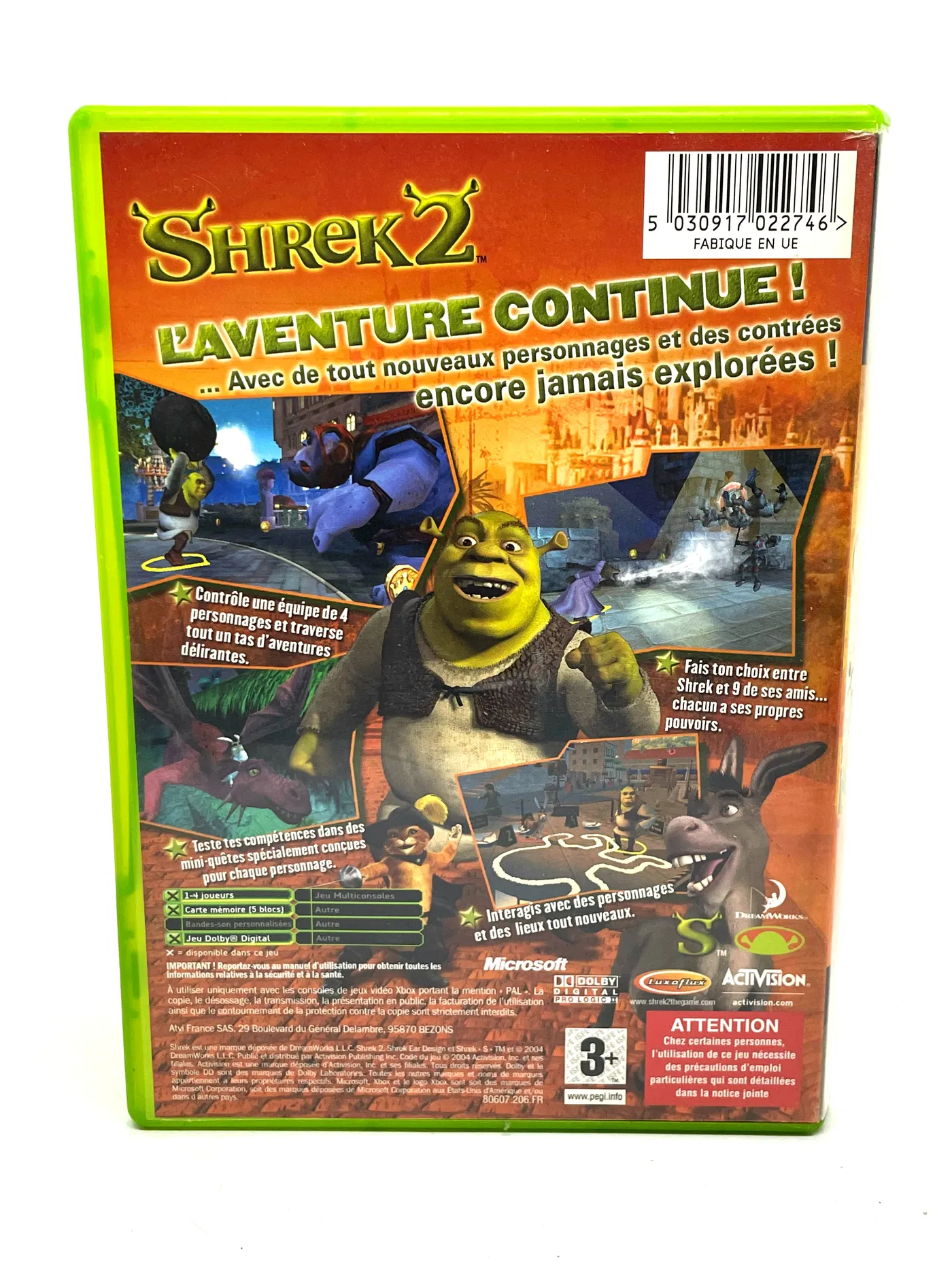 Shrek 2 XBOX